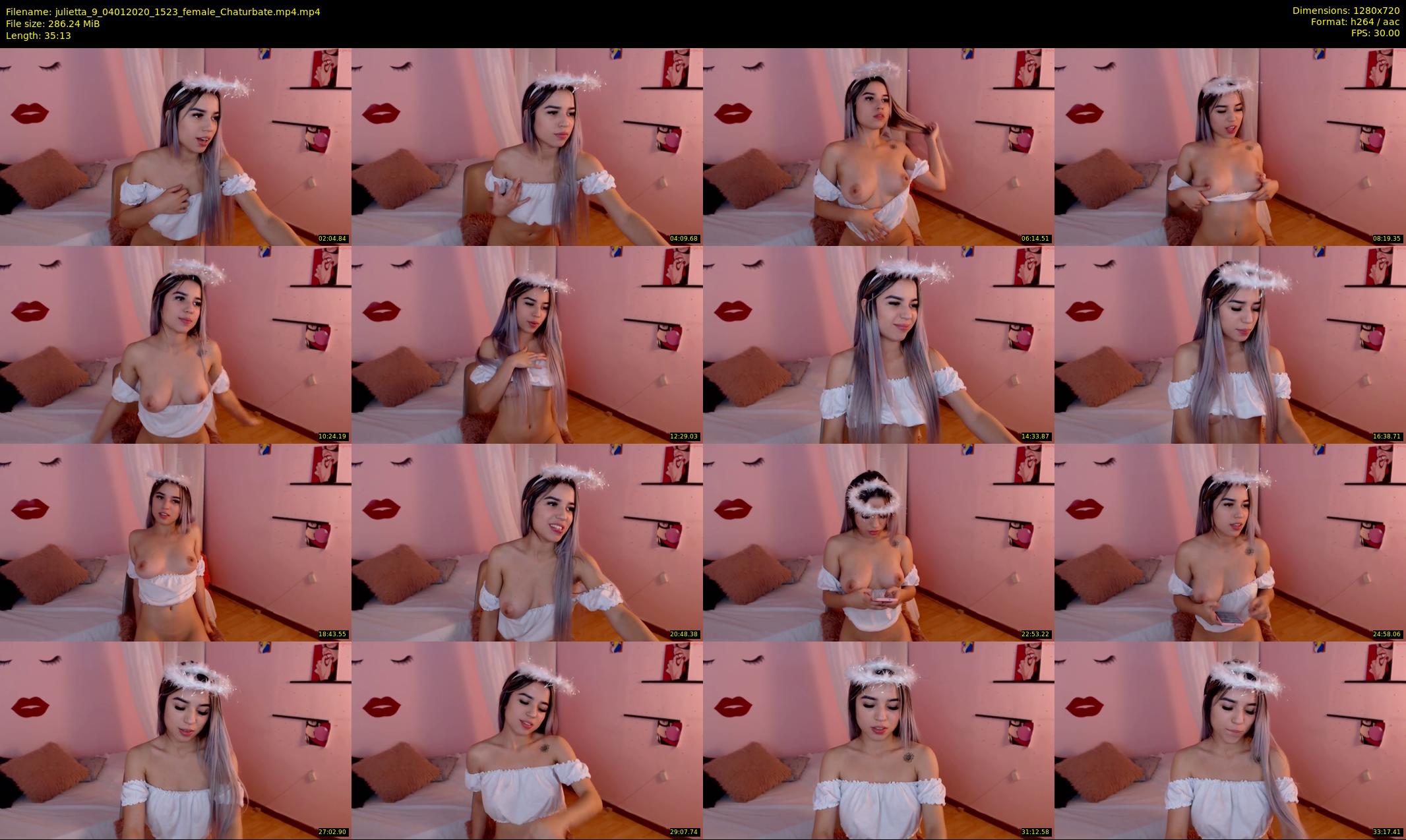 julietta_9 — 36 minute Chaturbate female cam show recording, 720p, Jan 4, 2020