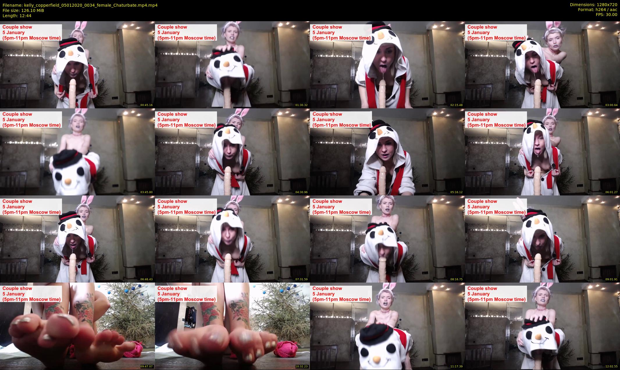 kelly_copperfield — 13 minute Chaturbate female cam show recording, 720p, Jan 5, 2020