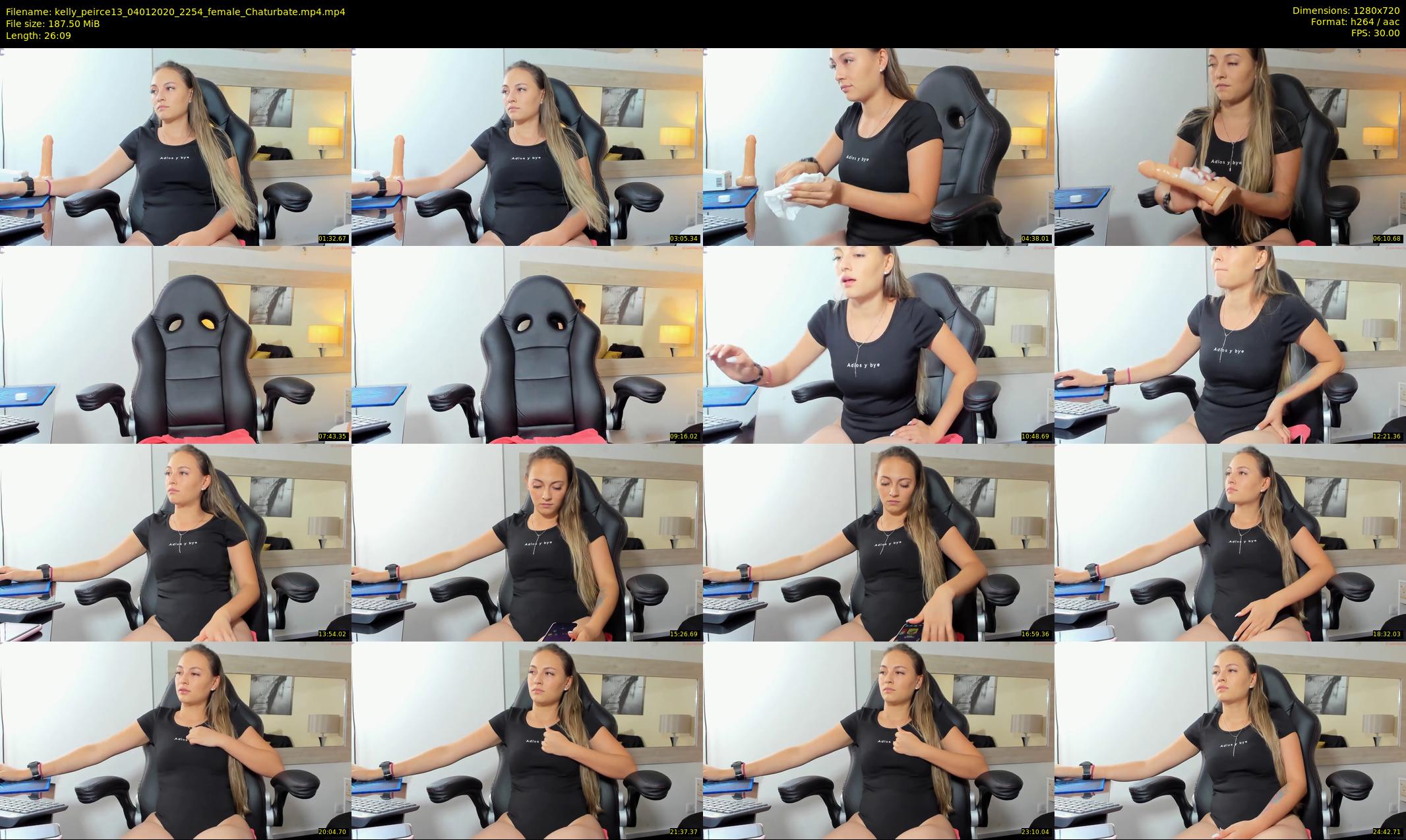 kelly_peirce13 — 27 minute Chaturbate female cam show recording, 720p, Jan 4, 2020