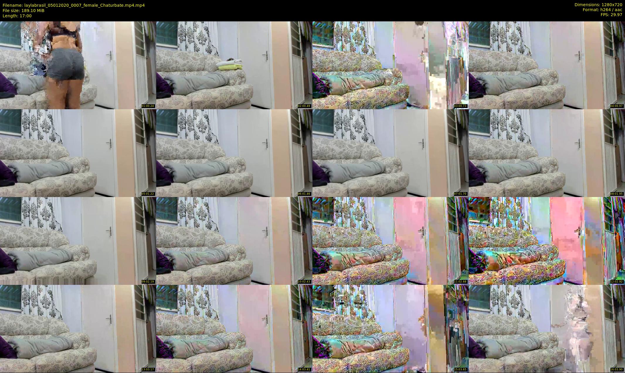 laylabrasil — 17 minute Chaturbate female cam show recording, 720p, Jan 5, 2020