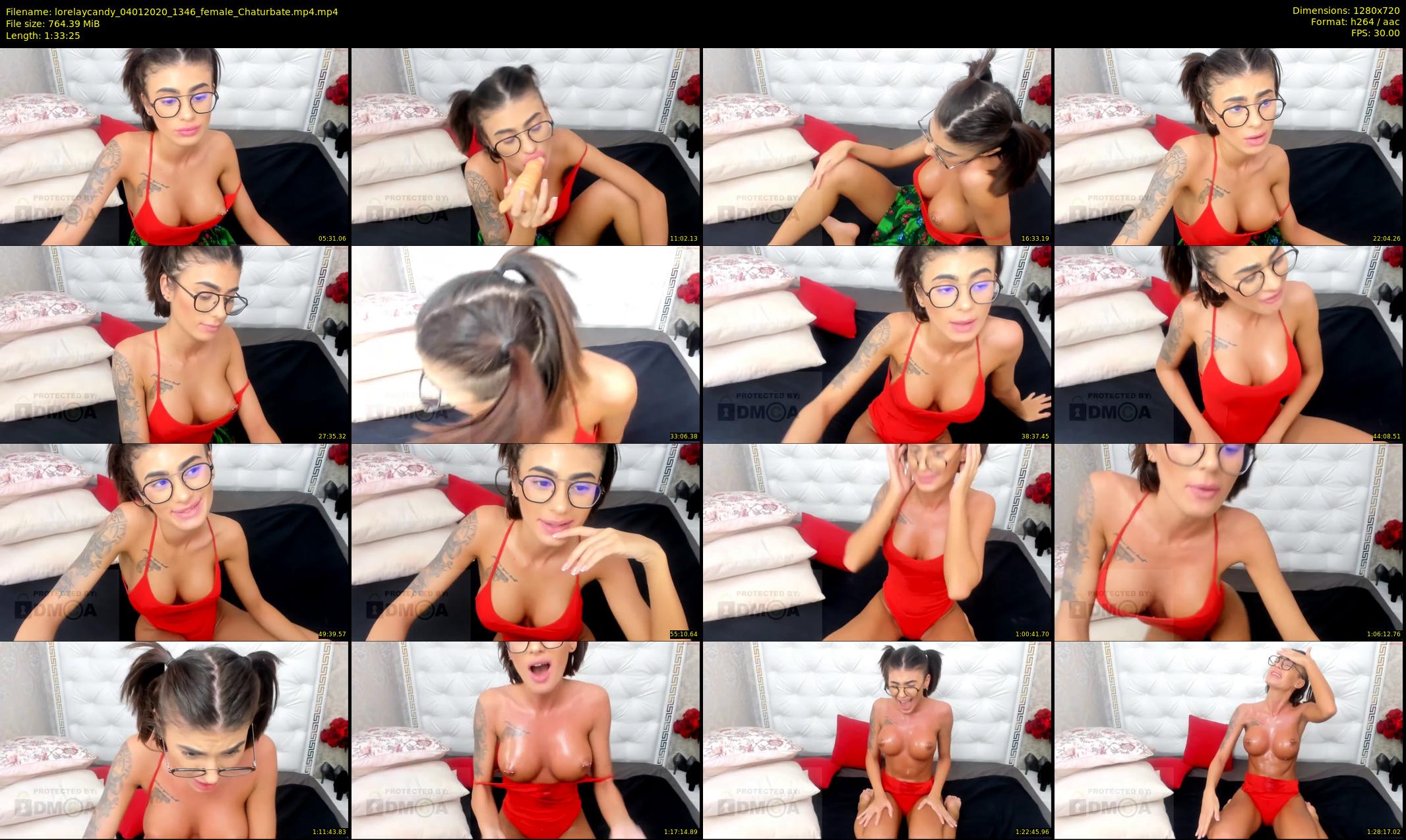 lorelaycandy — 94 minute Chaturbate female cam show recording, 720p, Jan 4, 2020