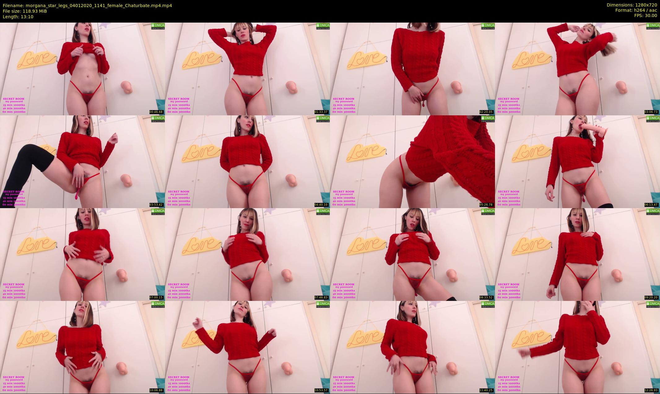 morgana_star_legs — 14 minute Chaturbate female cam show recording, 720p, Jan 4, 2020