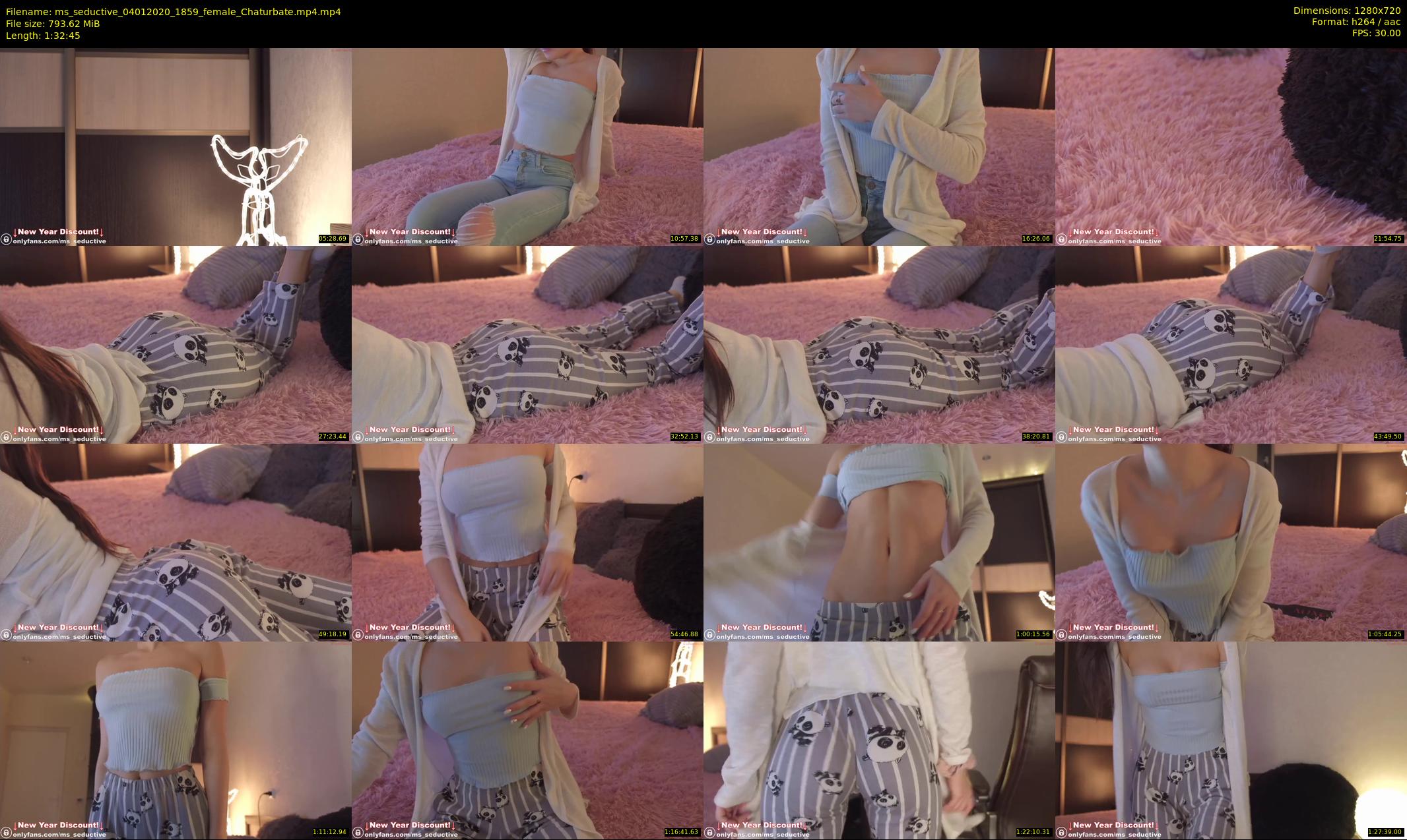 ms_seductive — 93 minute Chaturbate female cam show recording, 720p, Jan 4, 2020