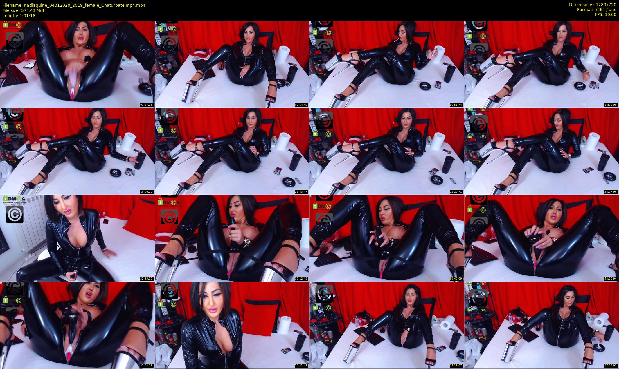 nadiaquine — 62 minute Chaturbate female cam show recording, 720p, Jan 4, 2020