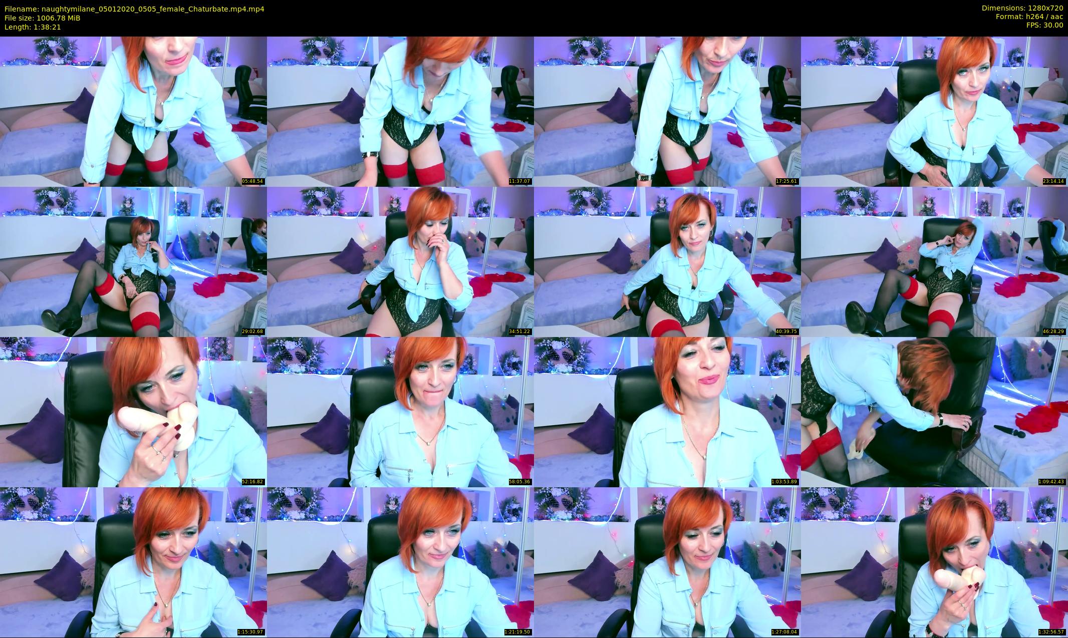 naughtymilane — 99 minute Chaturbate female cam show recording, 720p, Jan 5, 2020