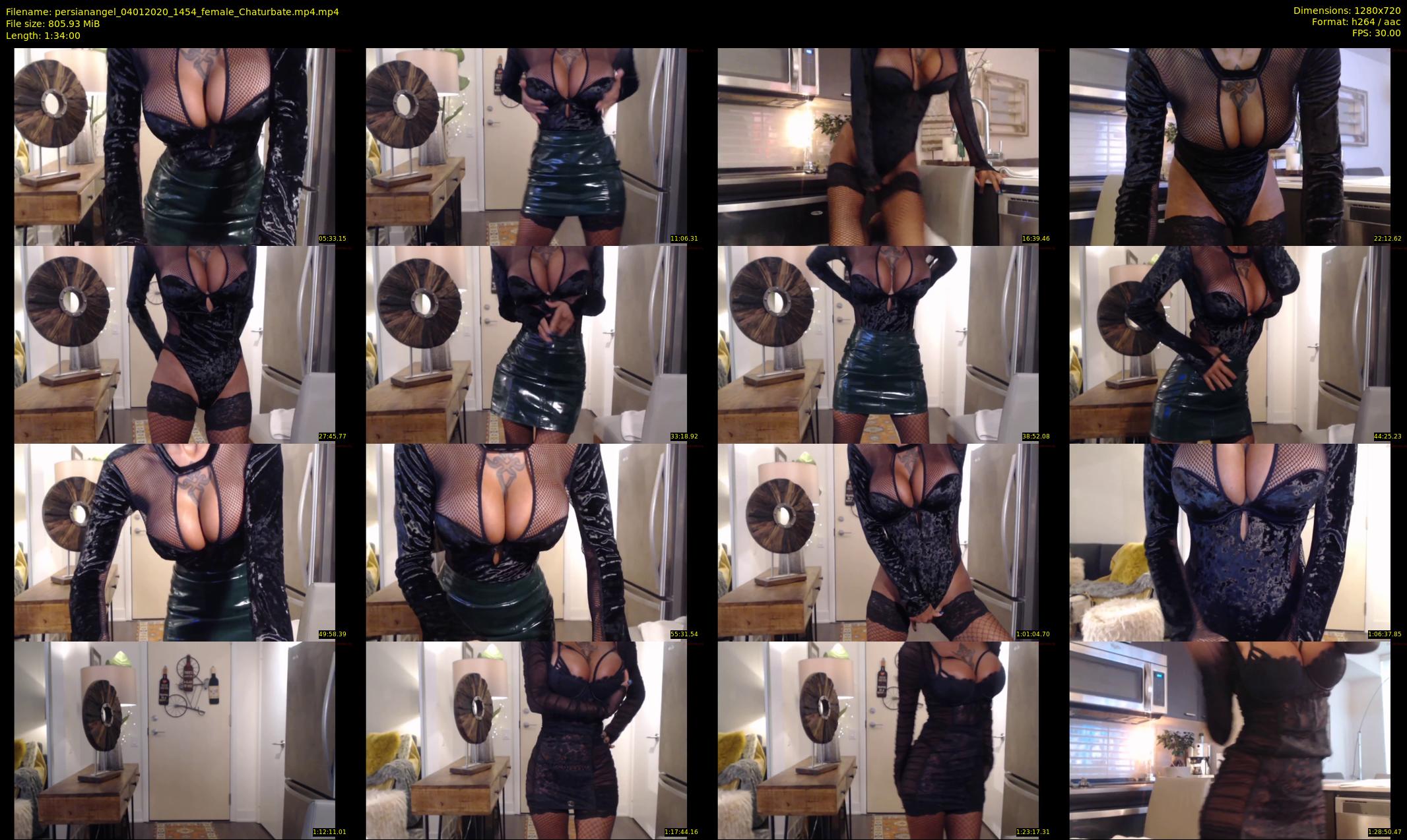 persianangel — 94 minute Chaturbate female cam show recording, 720p, Jan 4, 2020