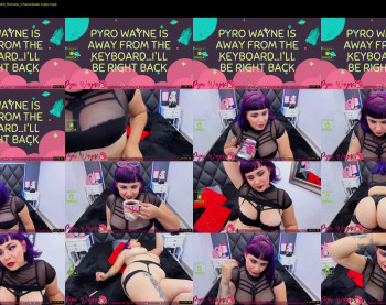 pyrowayne — 102 minute Chaturbate female cam show recording, 720p, Jan 5, 2020