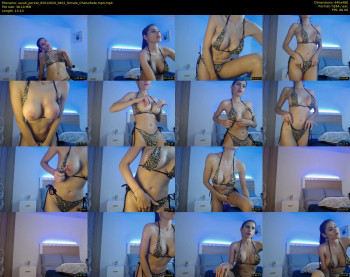 sarah_perezz — 14 minute Chaturbate female cam show recording, 480p, Jan 5, 2020