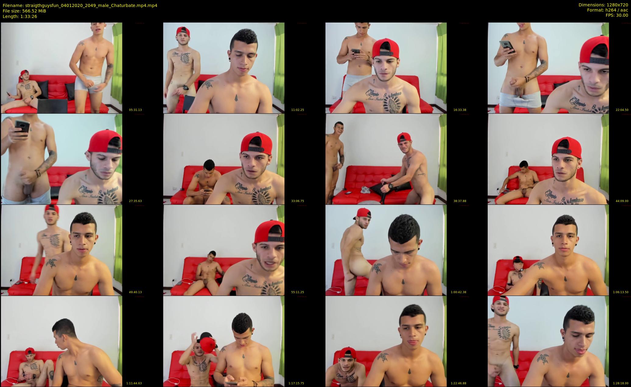straigthguysfun — 94 minute Chaturbate male cam show recording, 720p, Jan 4, 2020