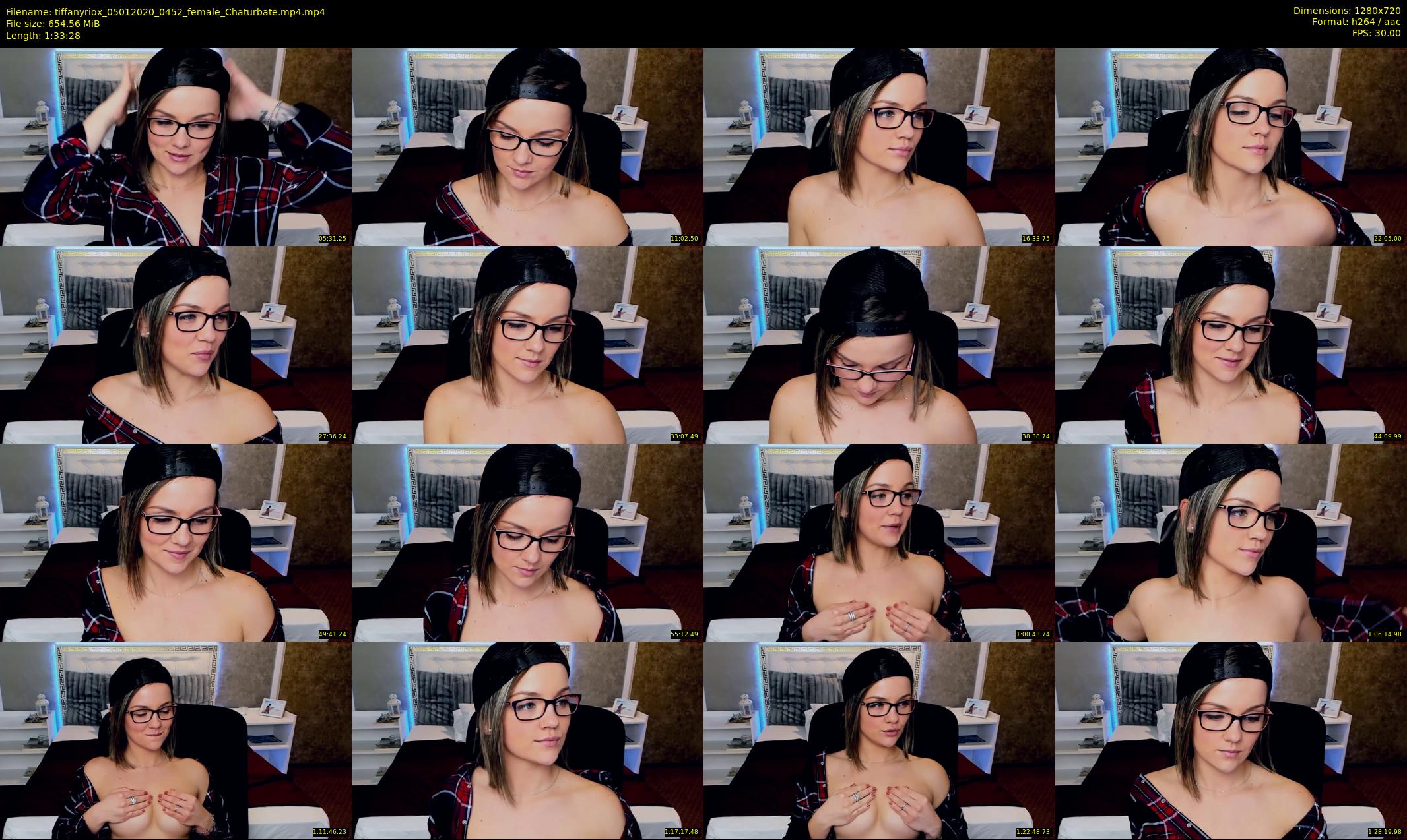 tiffanyriox — 94 minute Chaturbate female cam show recording, 720p, Jan 5, 2020