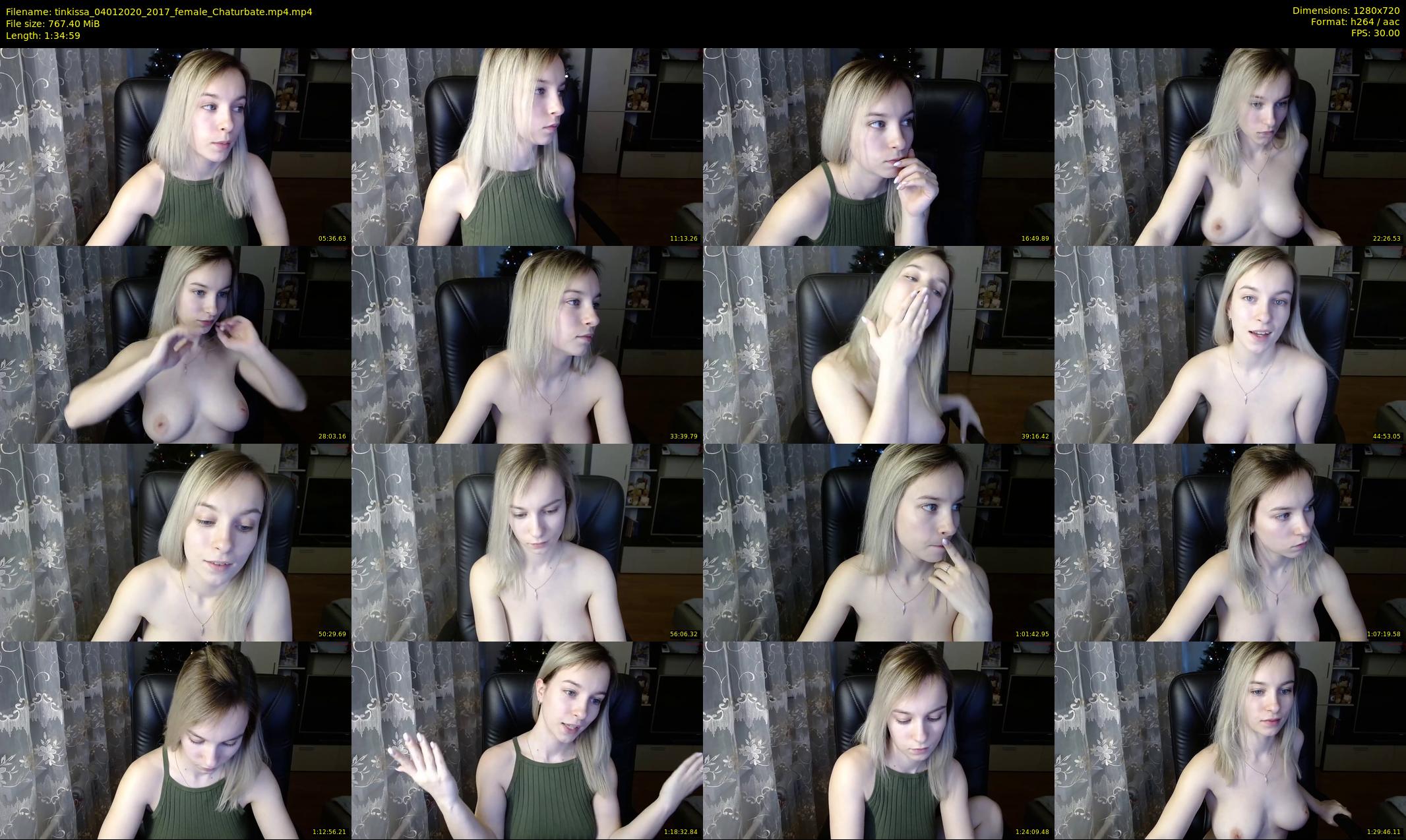 tinkissa — 95 minute Chaturbate couple cam show recording, 720p, Jan 4, 2020