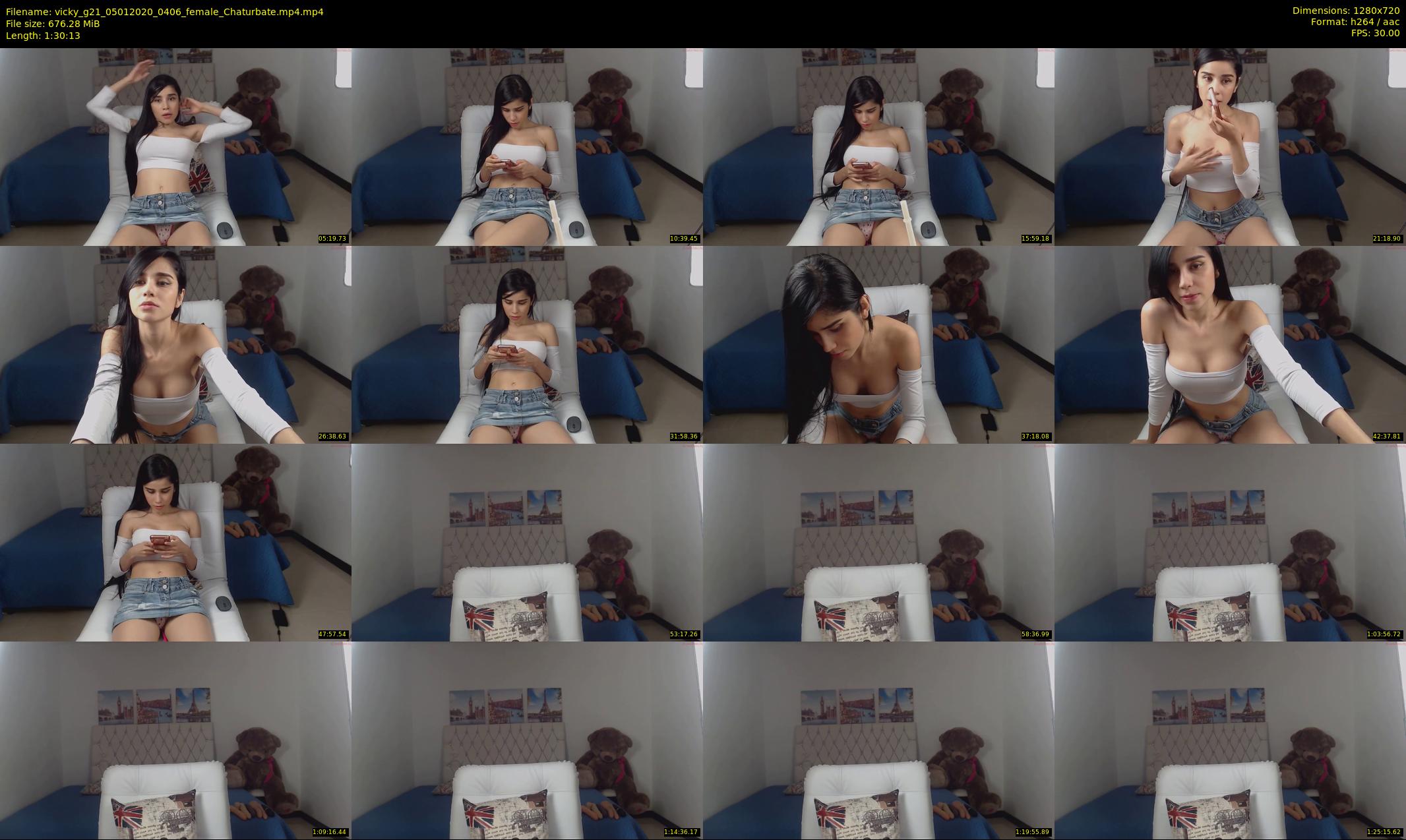 vicky_g21 — 91 minute Chaturbate female cam show recording, 720p, Jan 5, 2020