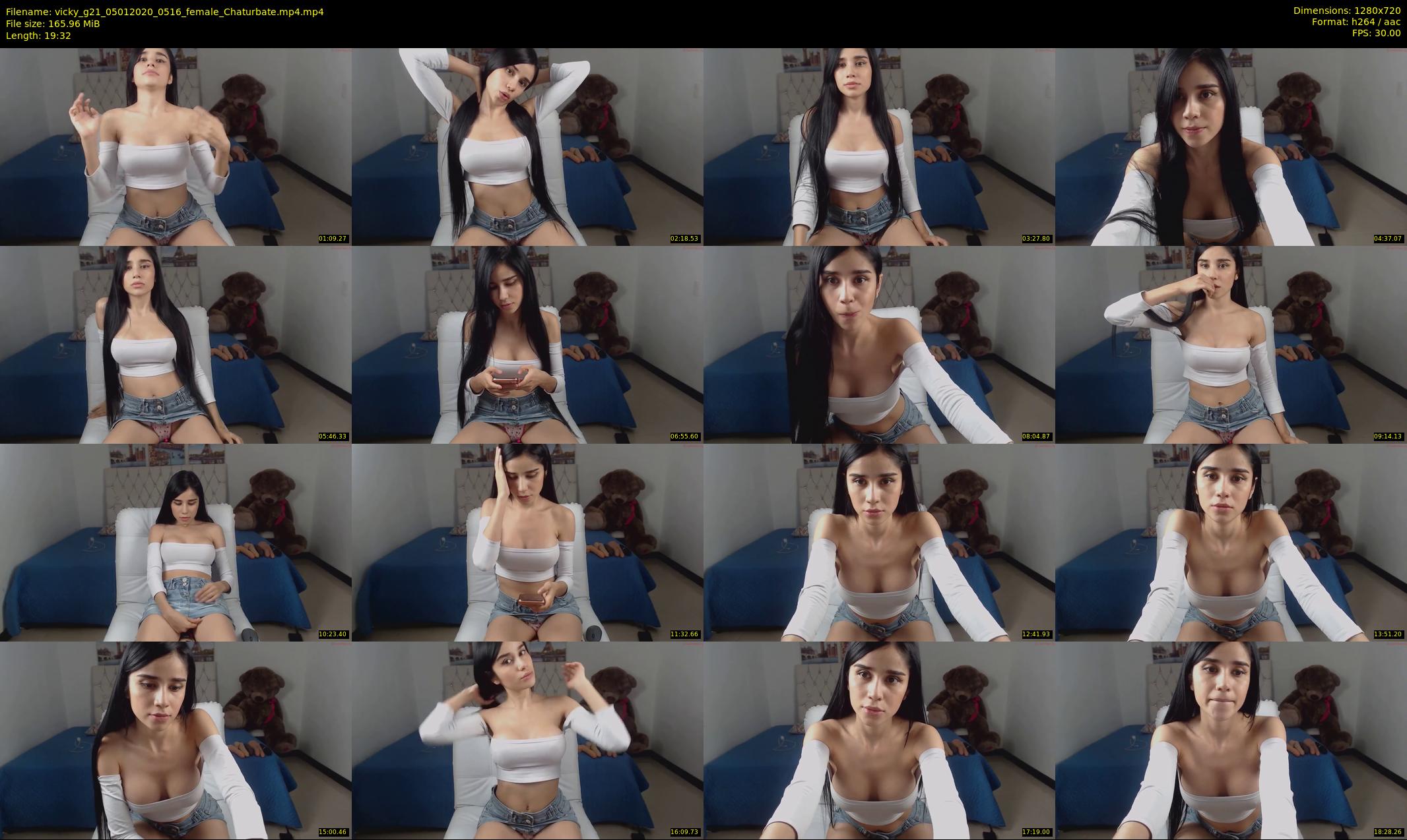 vicky_g21 — 20 minute Chaturbate female cam show recording, 720p, Jan 5, 2020