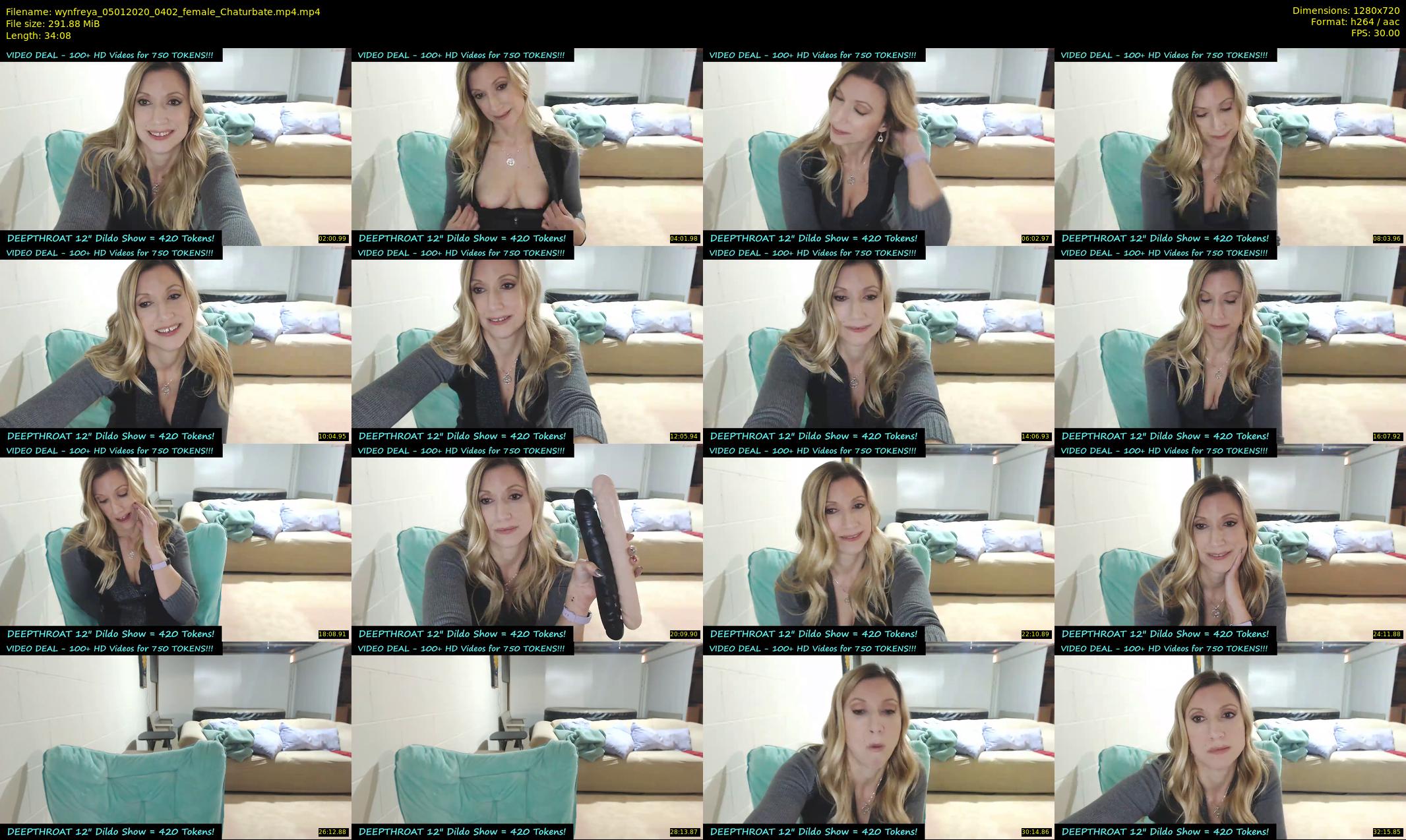 wynfreya — 35 minute Chaturbate female cam show recording, 720p, Jan 5, 2020
