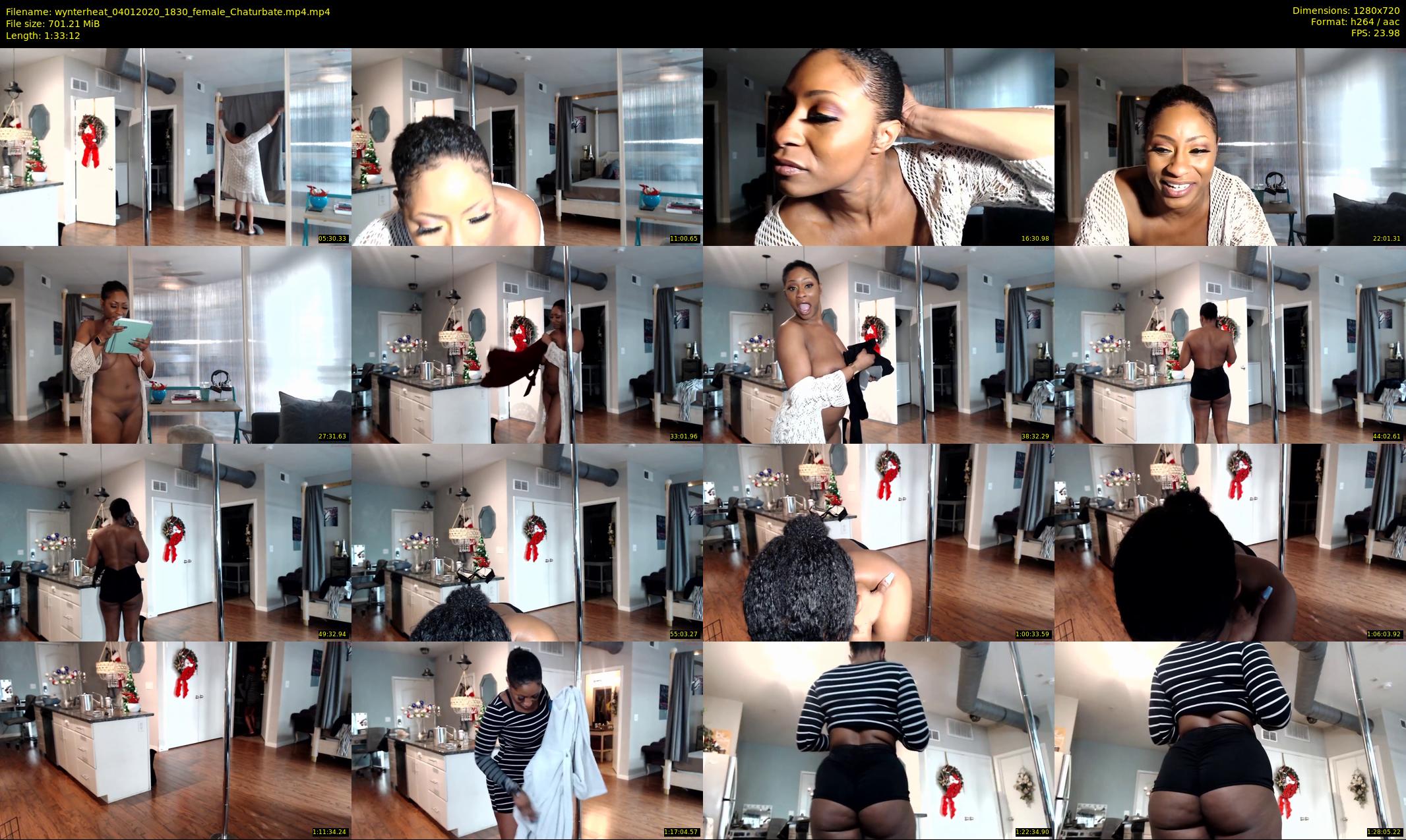 wynterheat — 94 minute Chaturbate female cam show recording, 720p, Jan 4, 2020