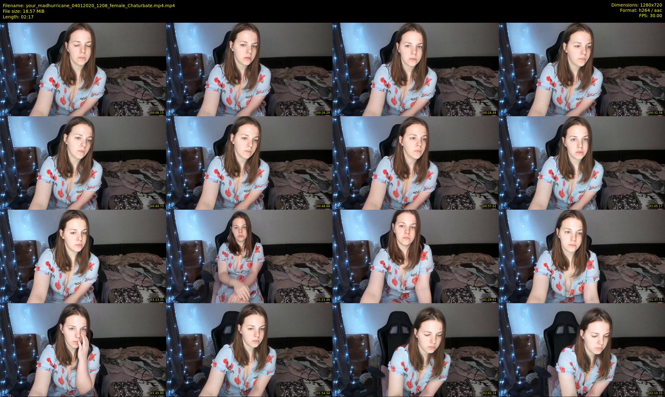 your_madhurricane — 3 minute Chaturbate female cam show recording, 720p, Jan 4, 2020