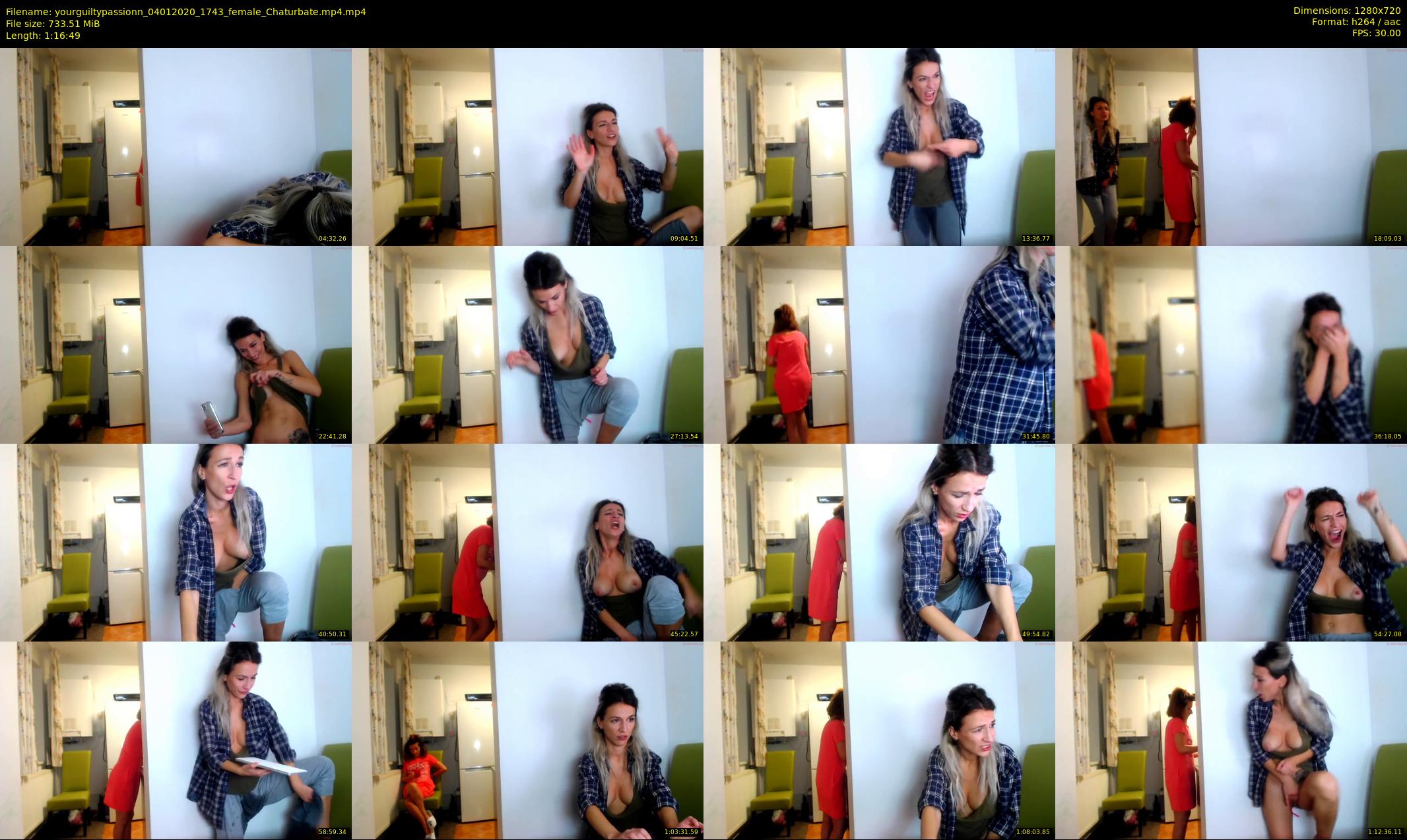 yourguiltypassionn — 77 minute Chaturbate female cam show recording, 720p, Jan 4, 2020