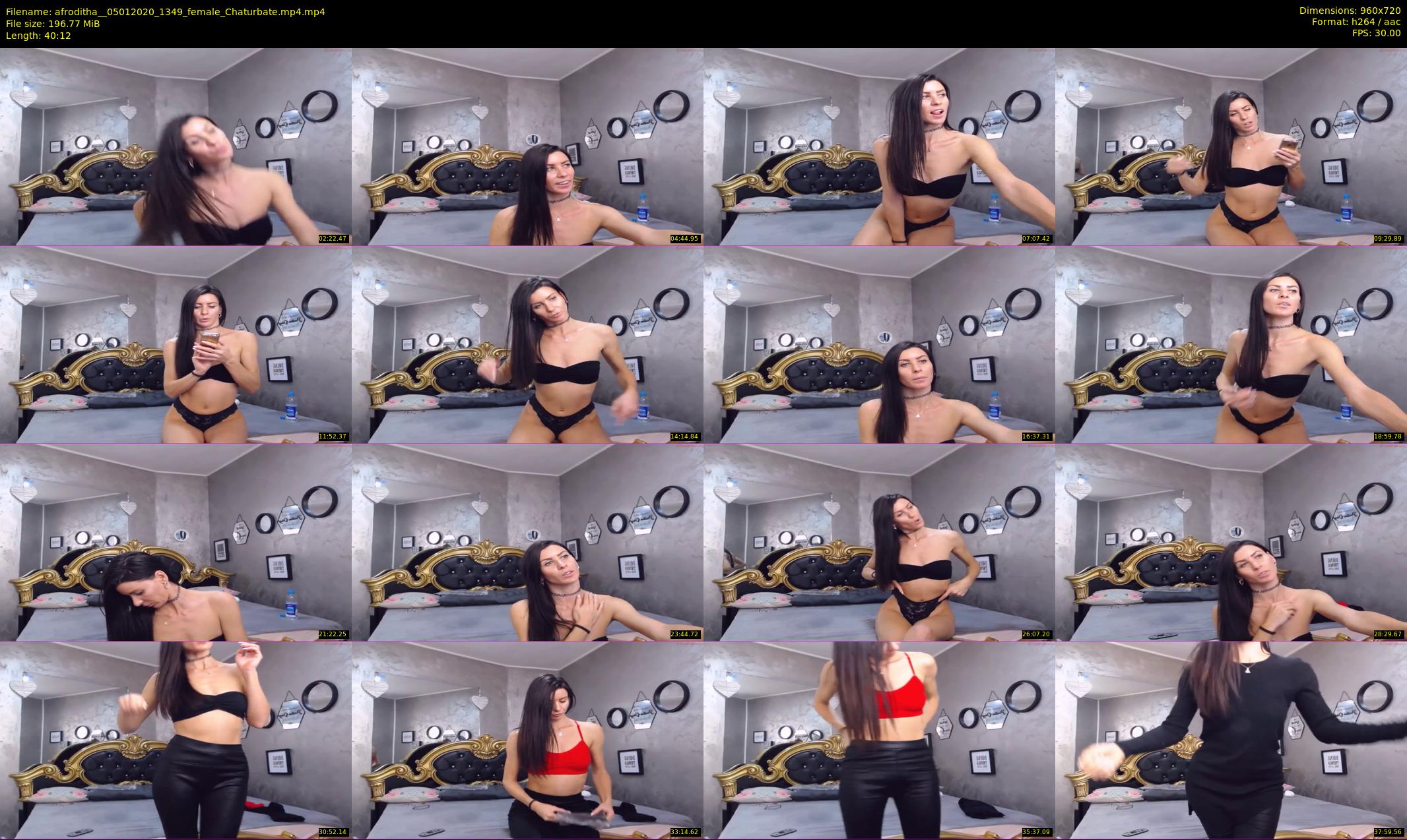 afroditha_ — 41 minute Chaturbate female cam show recording, 720p, Jan 5, 2020