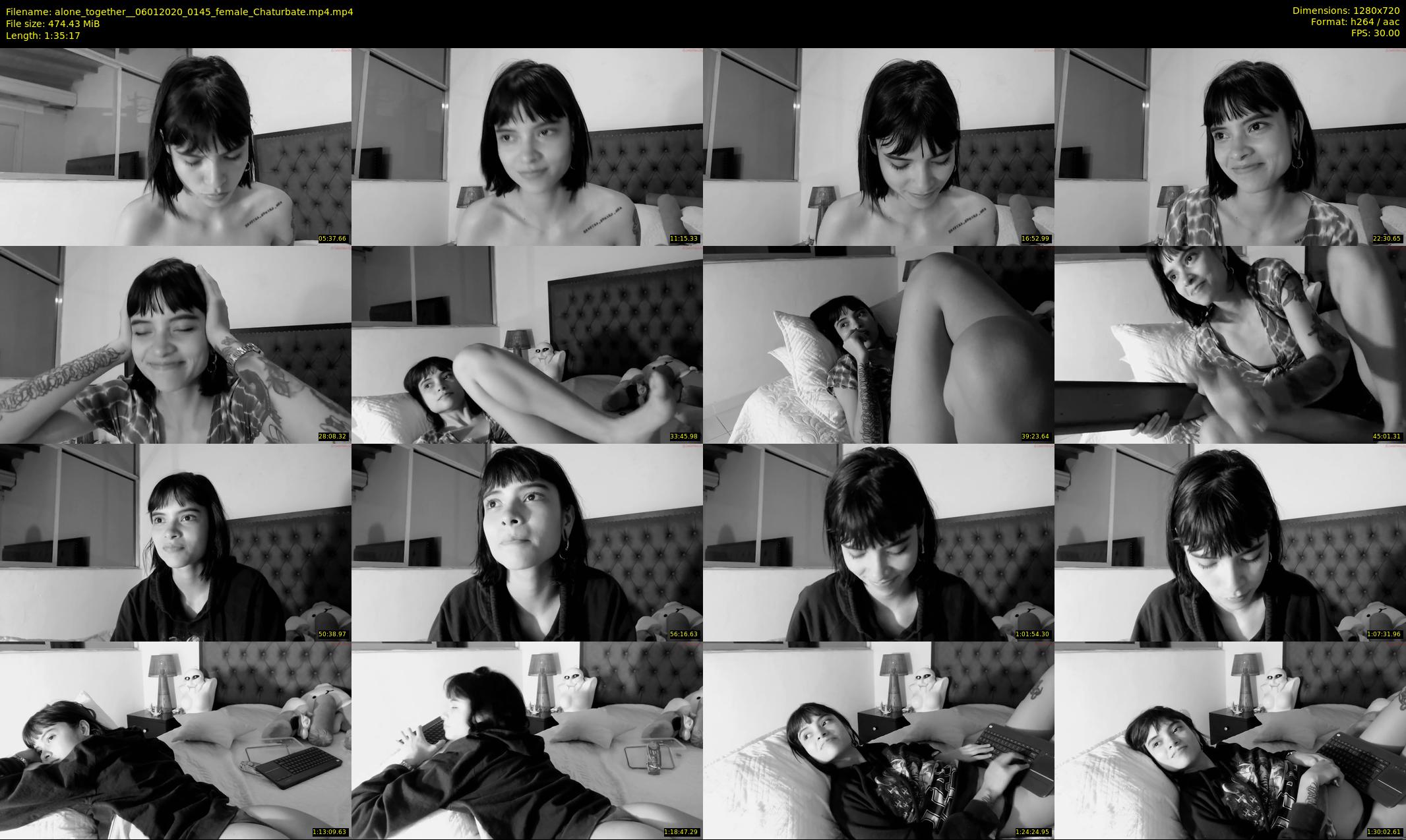 alone_together_ — 96 minute Chaturbate female cam show recording, 720p, Jan 6, 2020