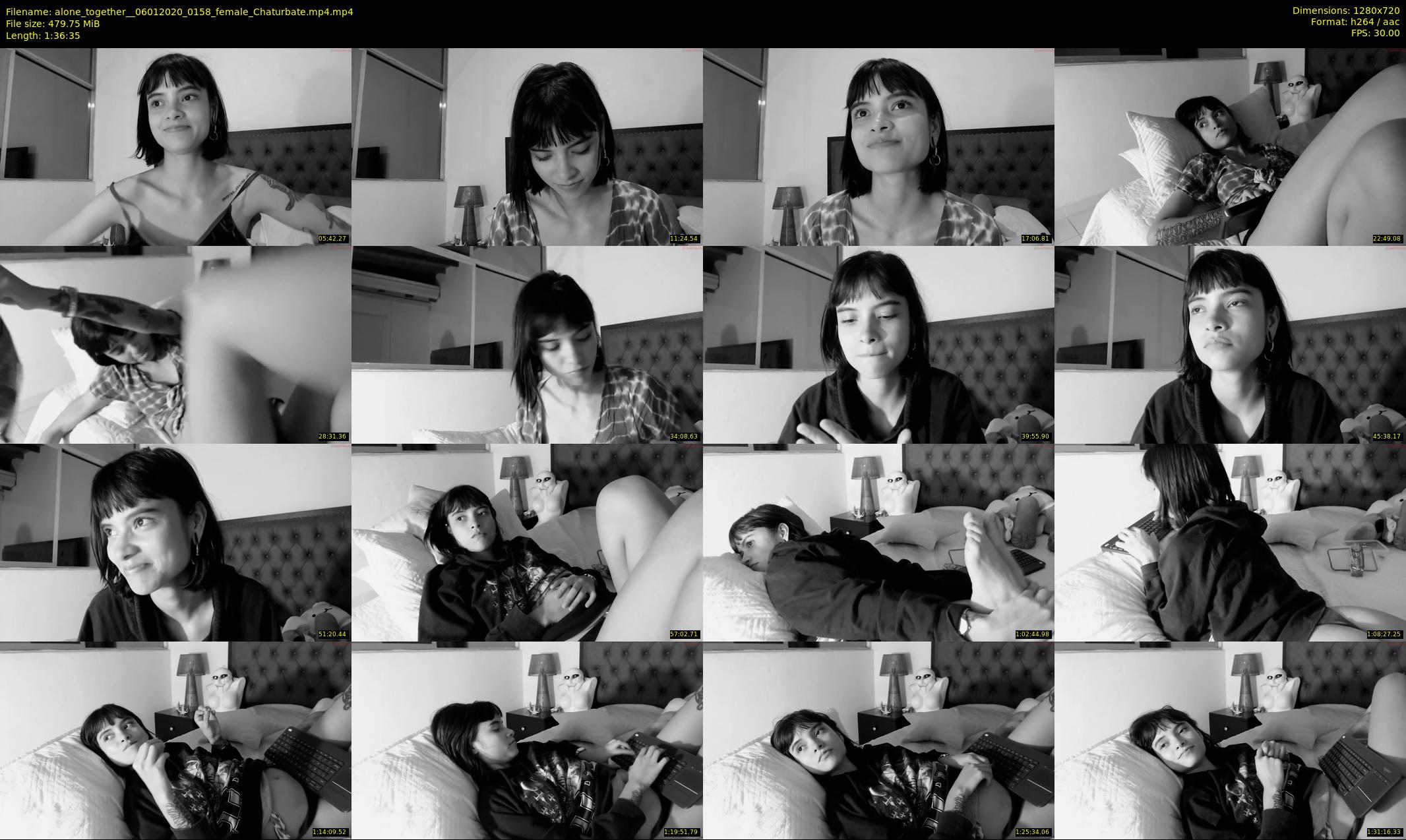 alone_together_ — 97 minute Chaturbate female cam show recording, 720p, Jan 6, 2020