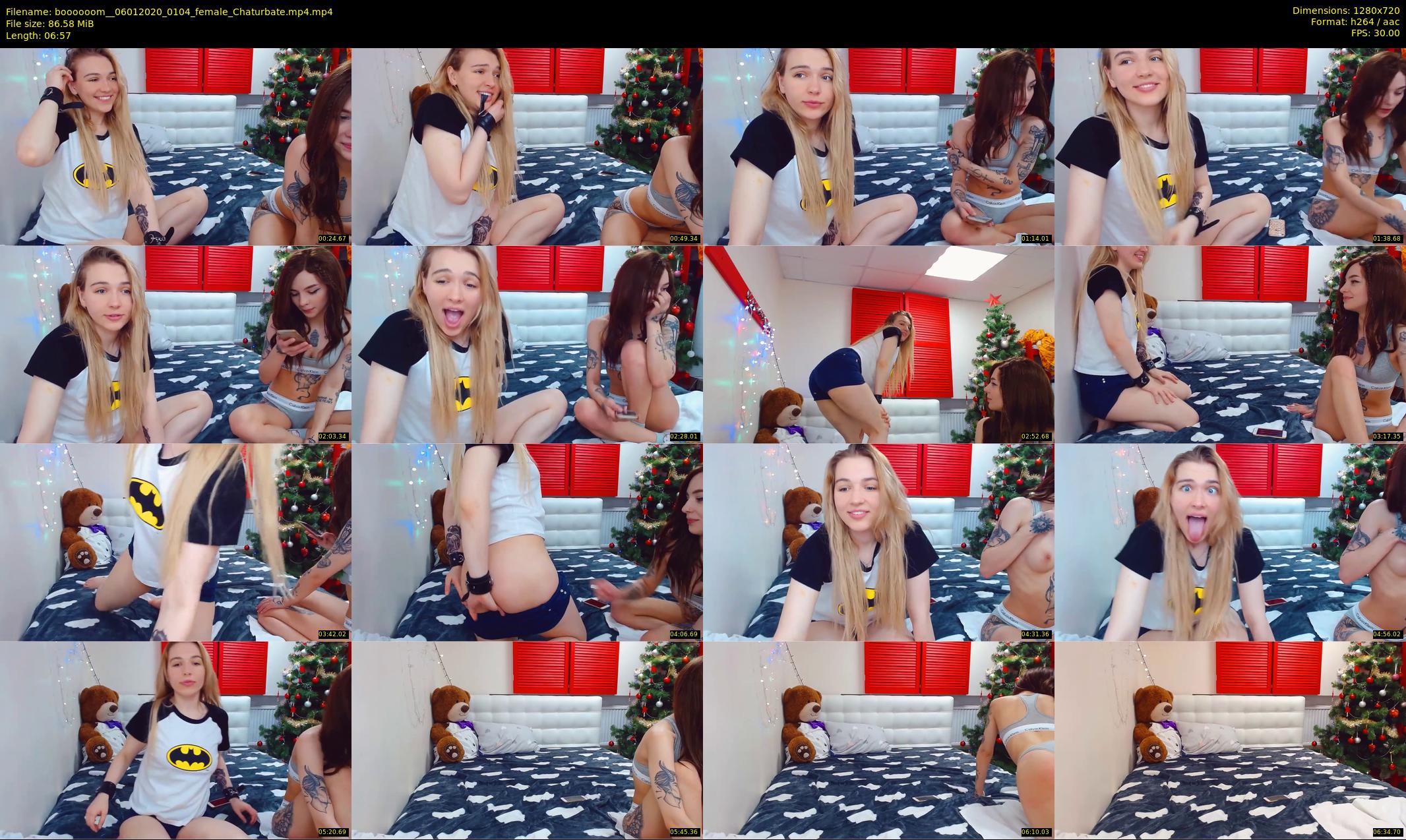 boooooom_ — 7 minute Chaturbate female cam show recording, 720p, Jan 6, 2020