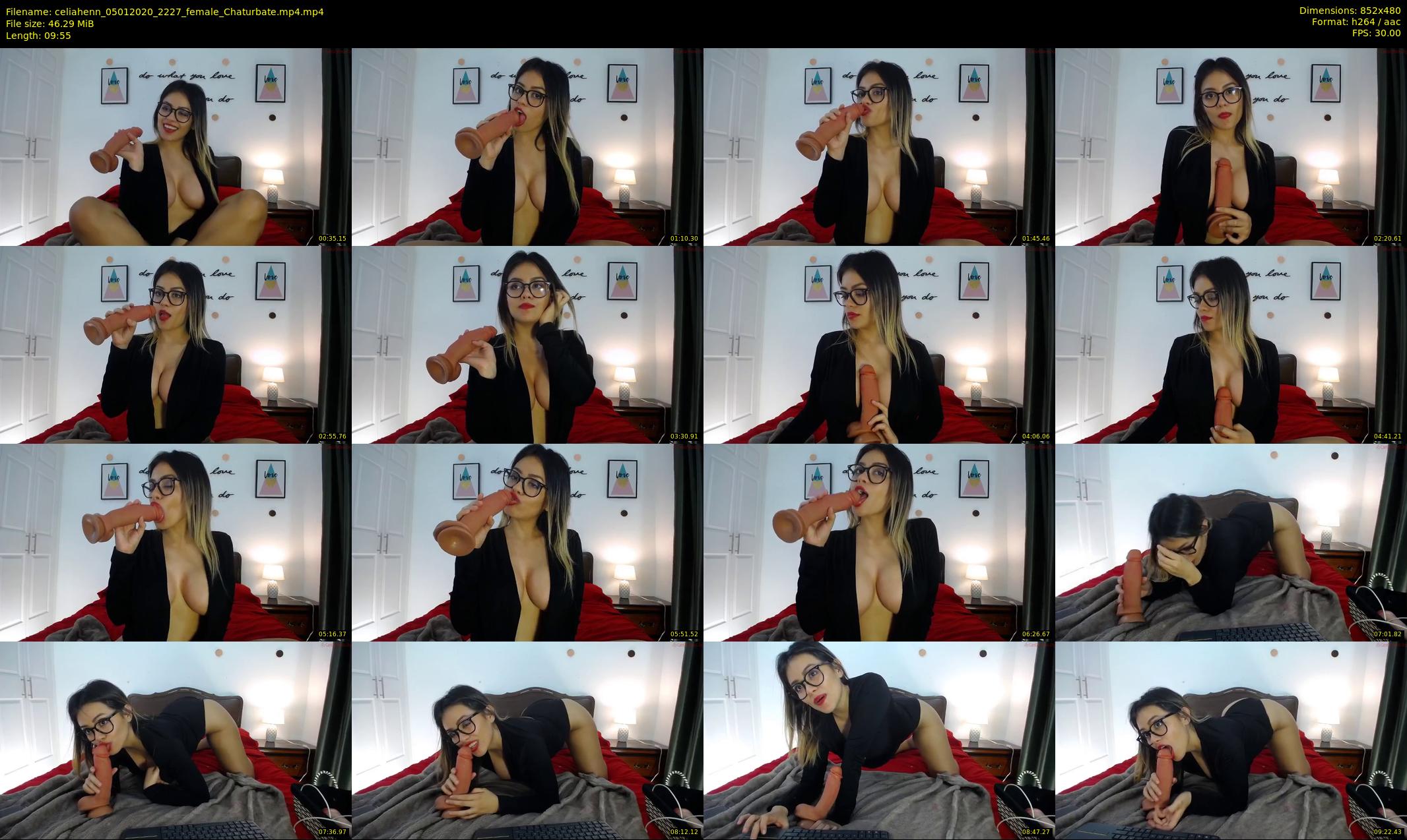 celiahenn — 10 minute Chaturbate female cam show recording, 480p, Jan 5, 2020