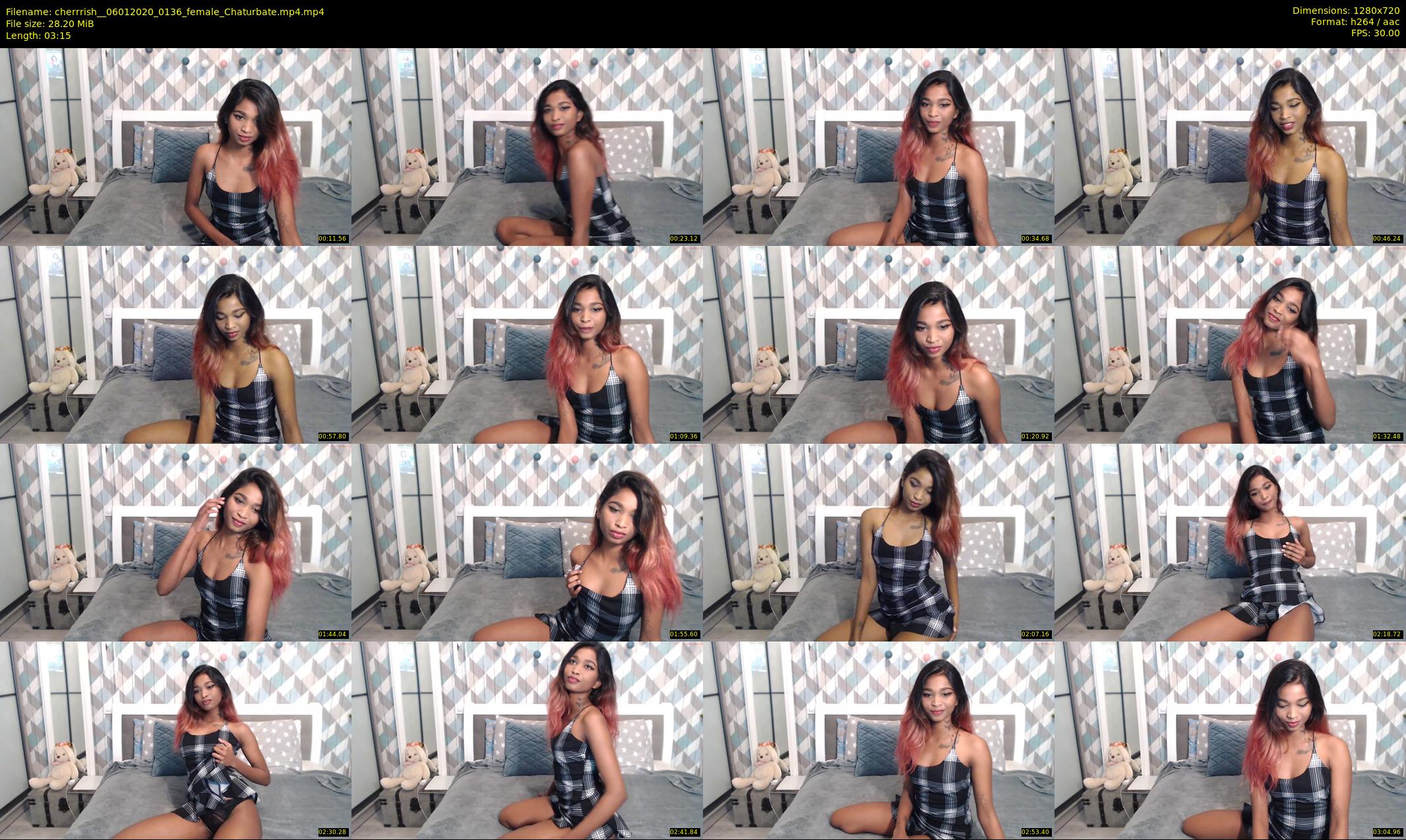 cherrrish_ — 4 minute Chaturbate female cam show recording, 720p, Jan 6, 2020
