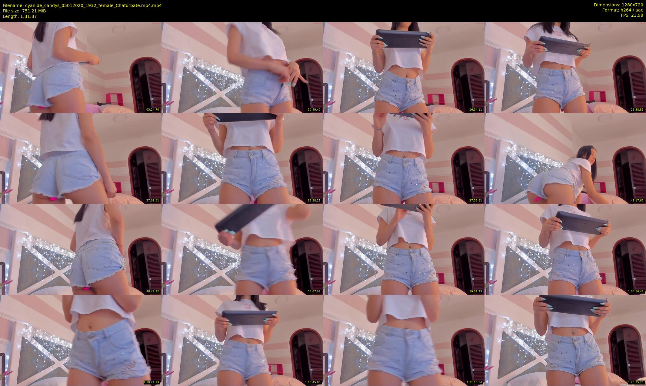 cyanide_candys — 92 minute Chaturbate female cam show recording, 720p, Jan 5, 2020