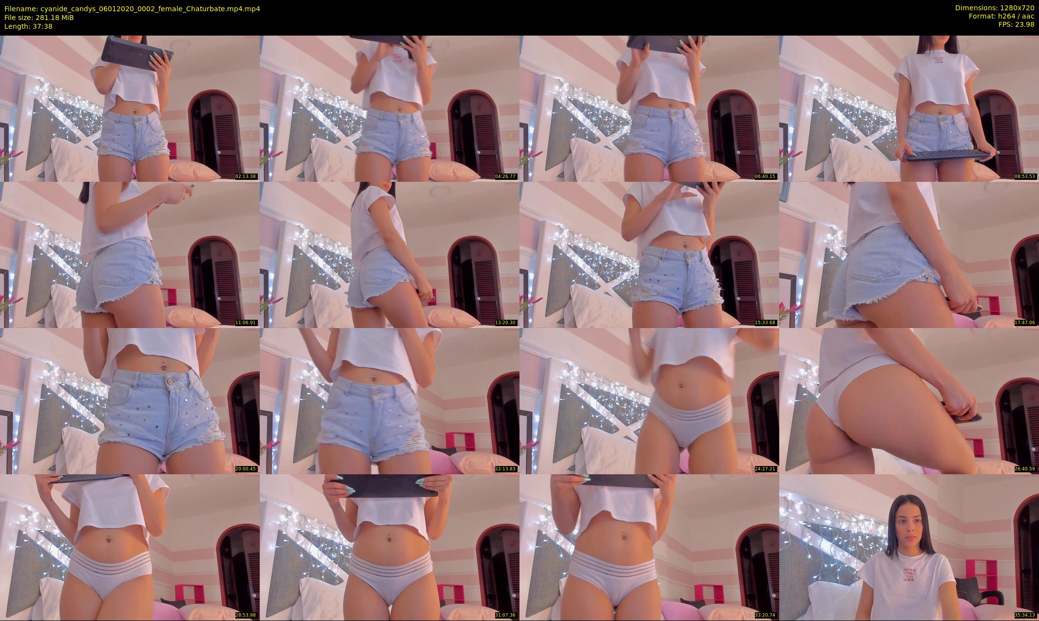 cyanide_candys — 38 minute Chaturbate female cam show recording, 720p, Jan 6, 2020