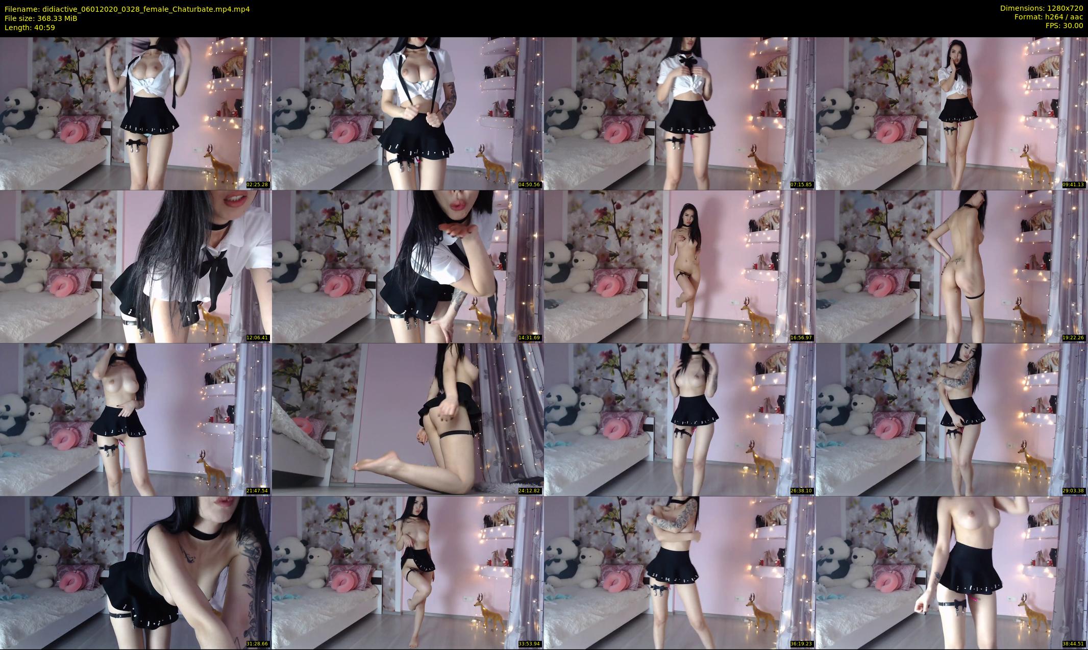 didiactive — 41 minute Chaturbate female cam show recording, 720p, Jan 6, 2020