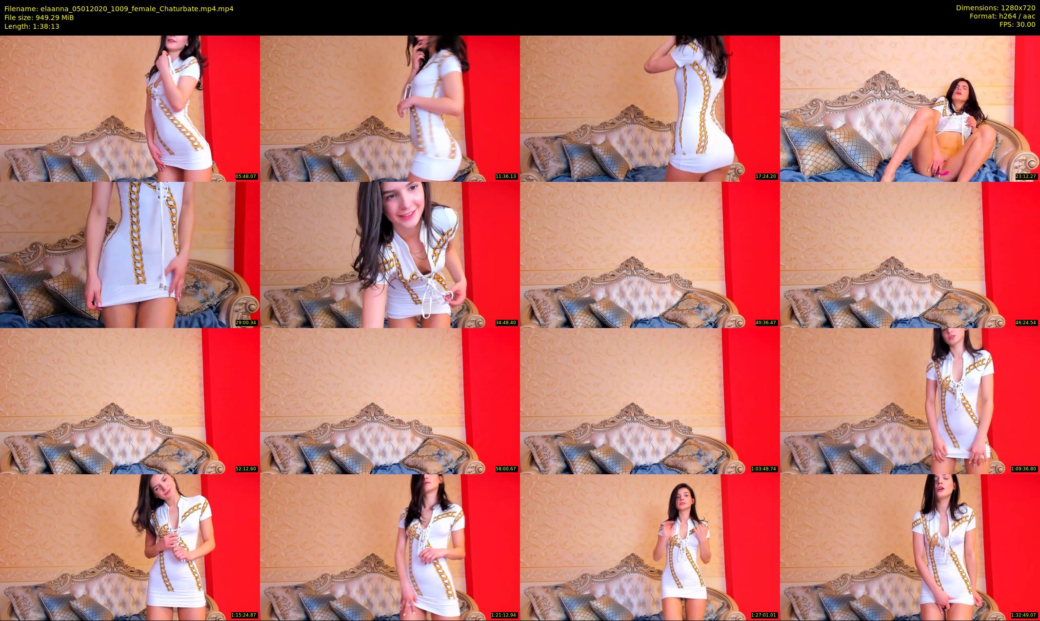 elaanna — 99 minute Chaturbate female cam show recording, 720p, Jan 5, 2020