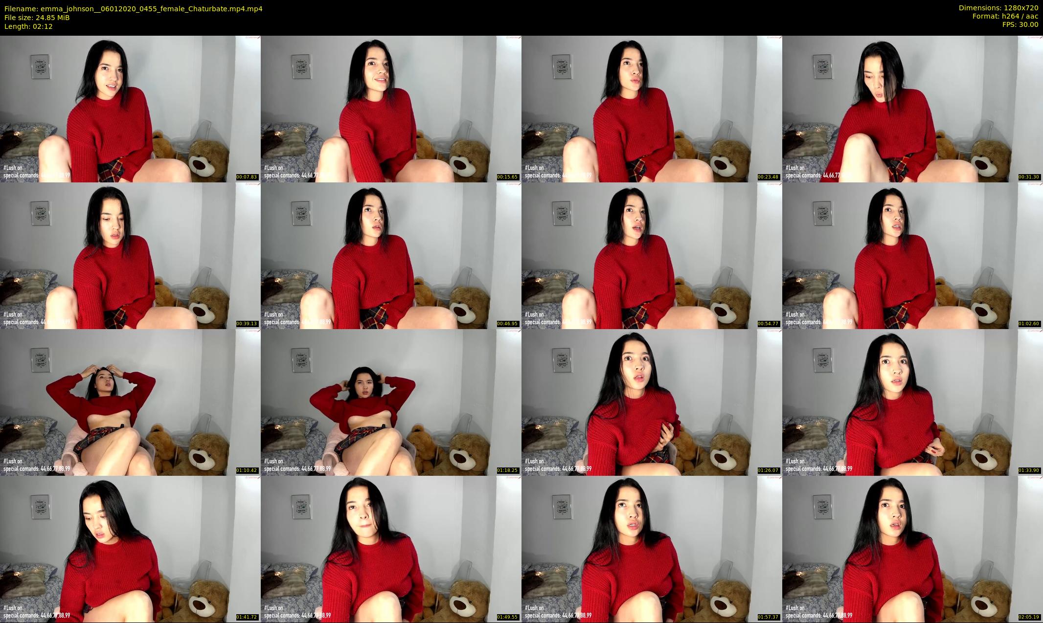 emma_johnson_ — 3 minute Chaturbate female cam show recording, 720p, Jan 6, 2020