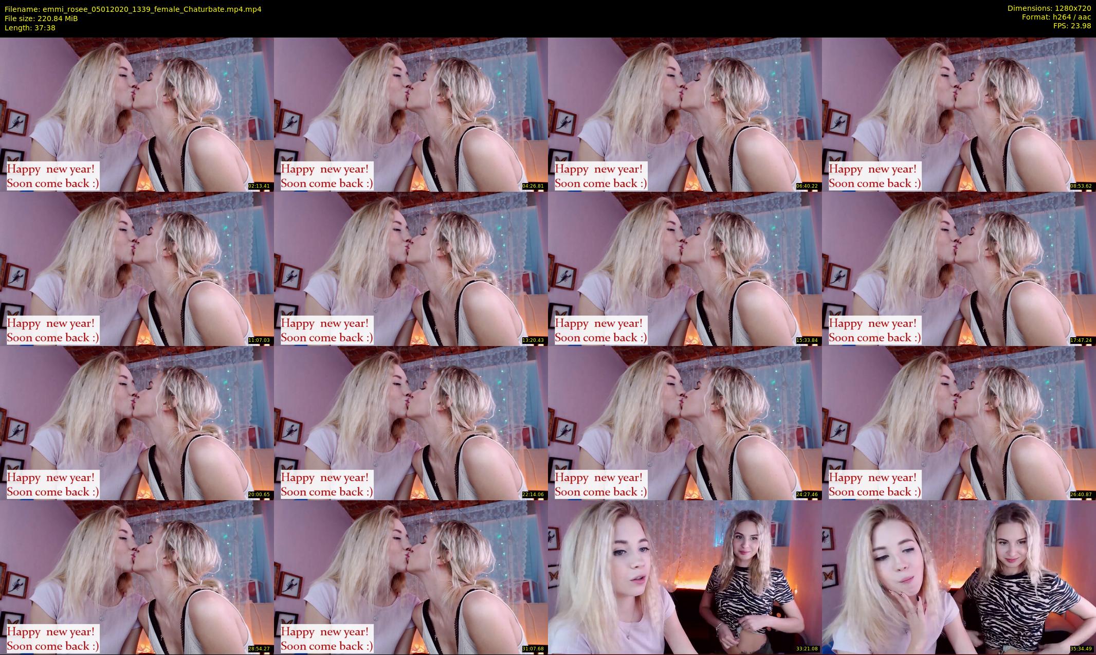 emmi_rosee — 38 minute Chaturbate female cam show recording, 720p, Jan 5, 2020