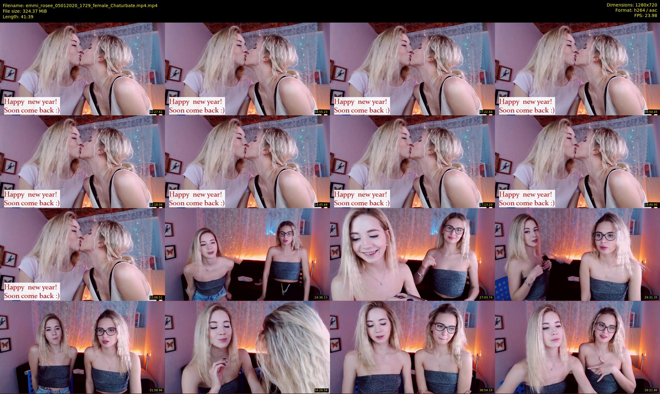 emmi_rosee — 42 minute Chaturbate female cam show recording, 720p, Jan 5, 2020