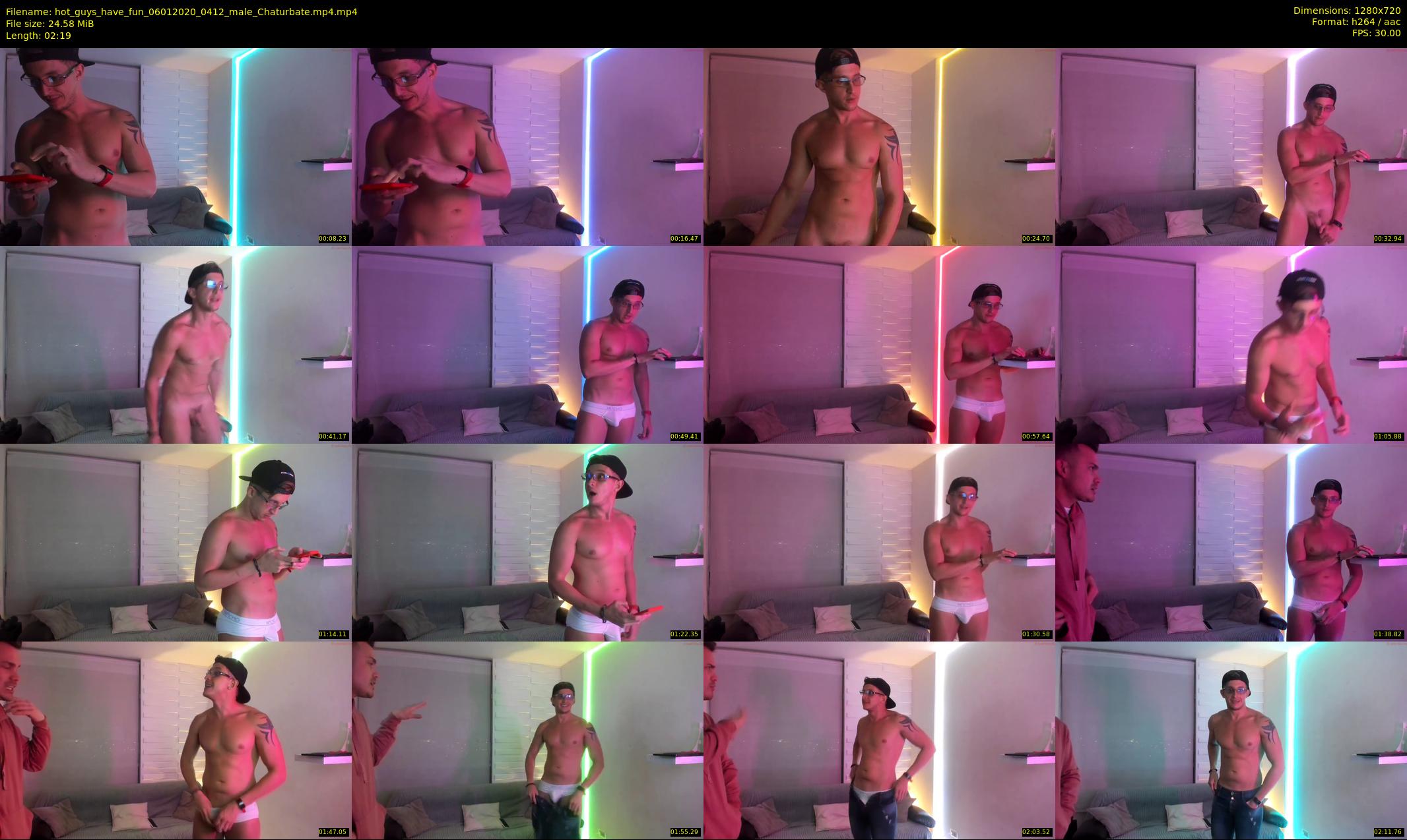 hot_guys_have_fun — 3 minute Chaturbate male cam show recording, 720p, Jan 6, 2020