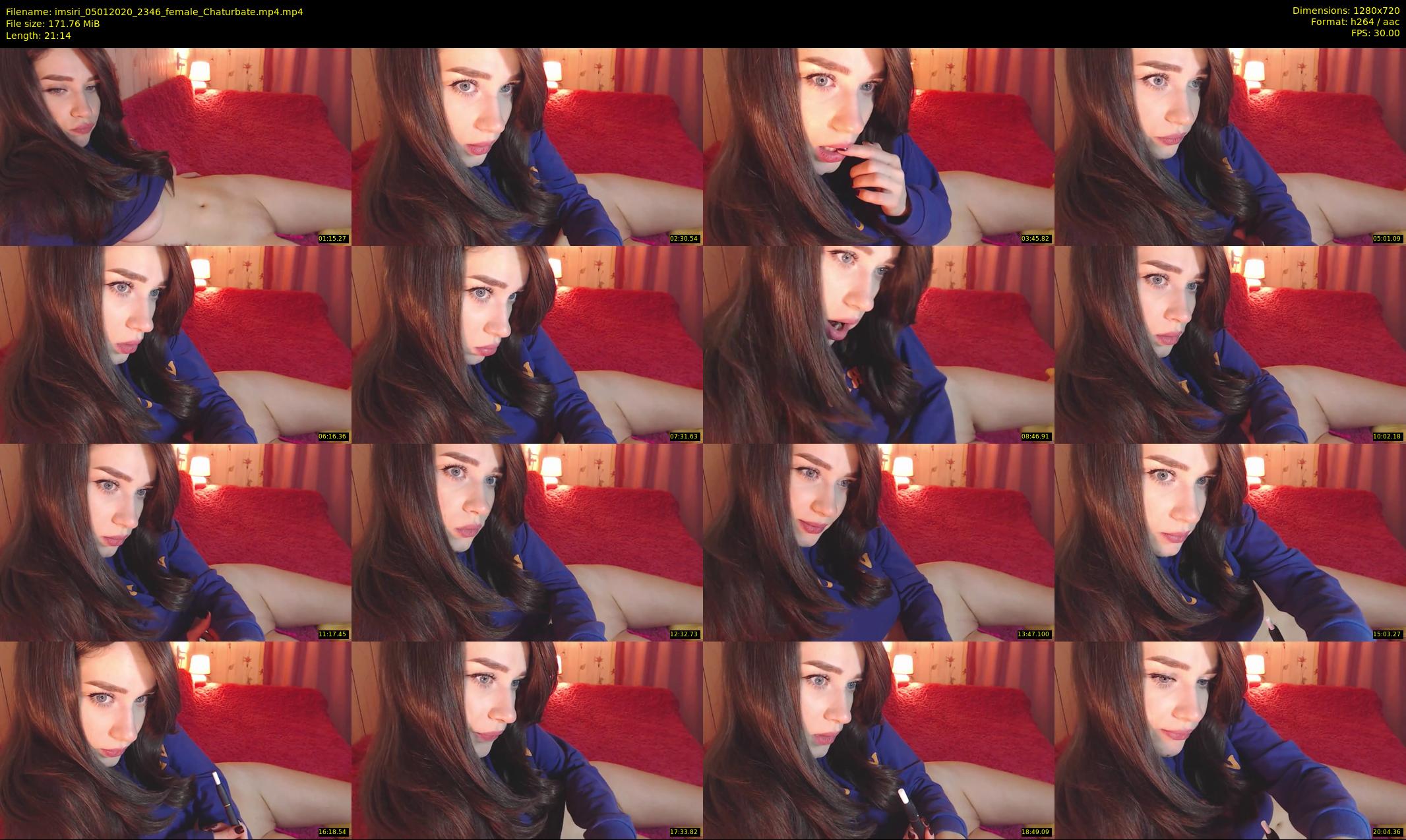 imsiri — 22 minute Chaturbate female cam show recording, 720p, Jan 5, 2020