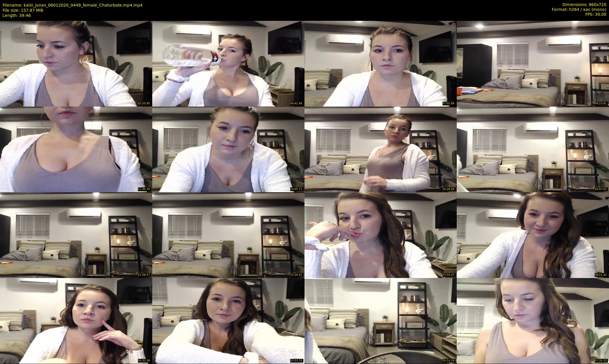 kaliii_jones — 40 minute Chaturbate female cam show recording, 720p, Jan 6, 2020