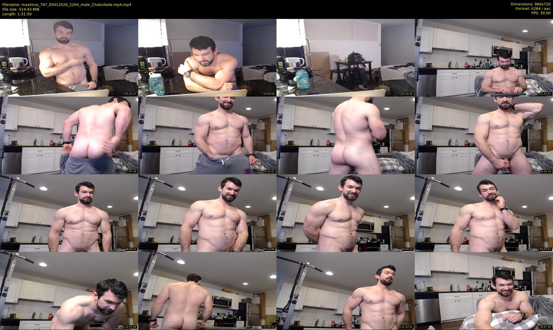 maximus_787 — 92 minute Chaturbate male cam show recording, 720p, Jan 5, 2020