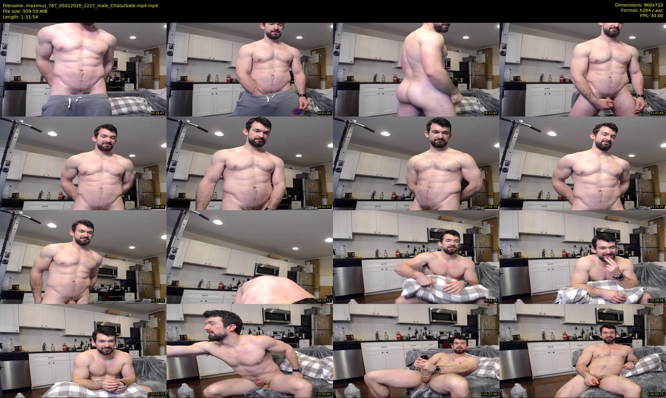 maximus_787 — 92 minute Chaturbate male cam show recording, 720p, Jan 5, 2020