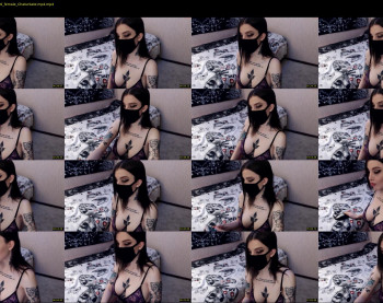 mileeena — 8 minute Chaturbate female cam show recording, 720p, Jan 6, 2020