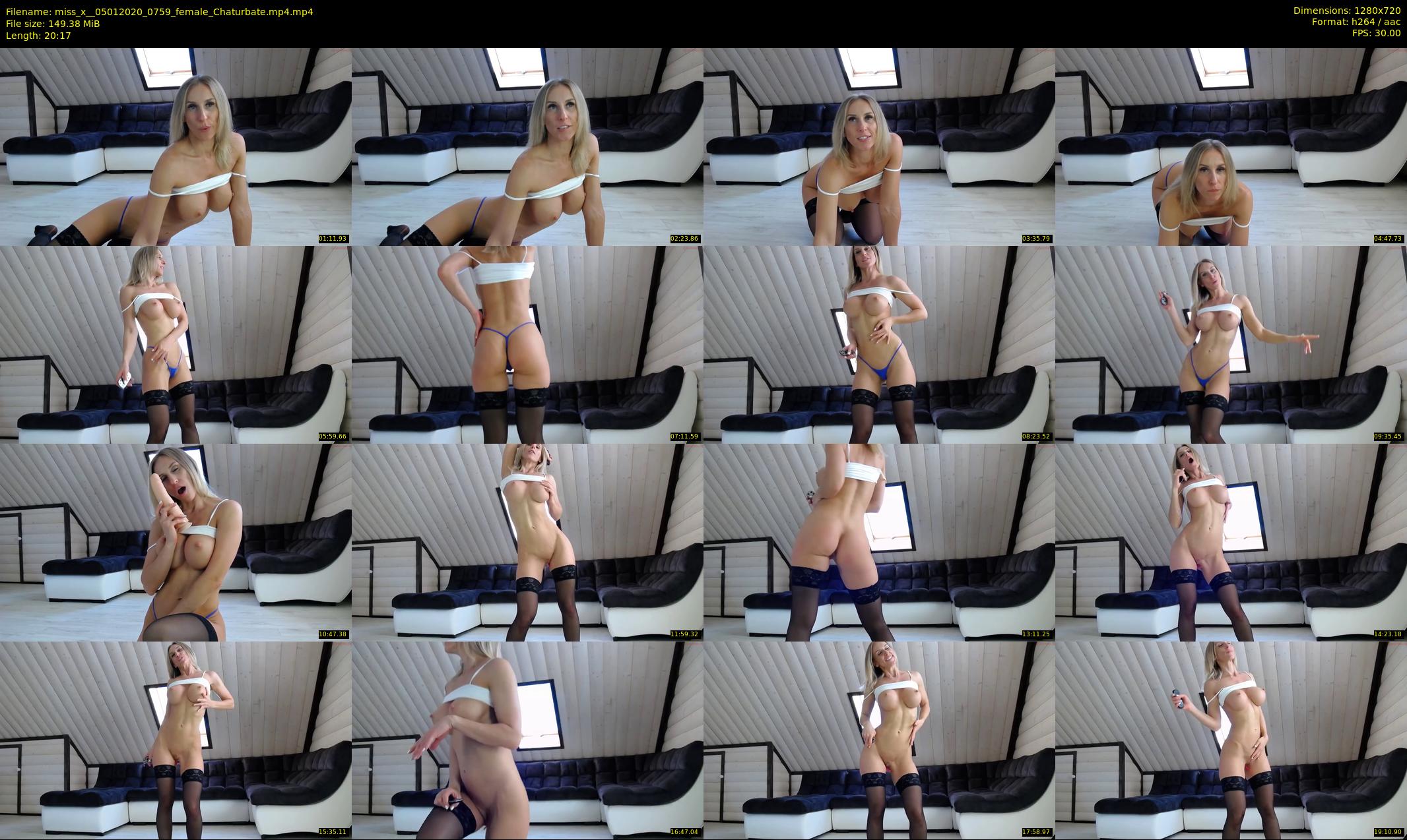 miss_x_ — 21 minute Chaturbate female cam show recording, 720p, Jan 5, 2020