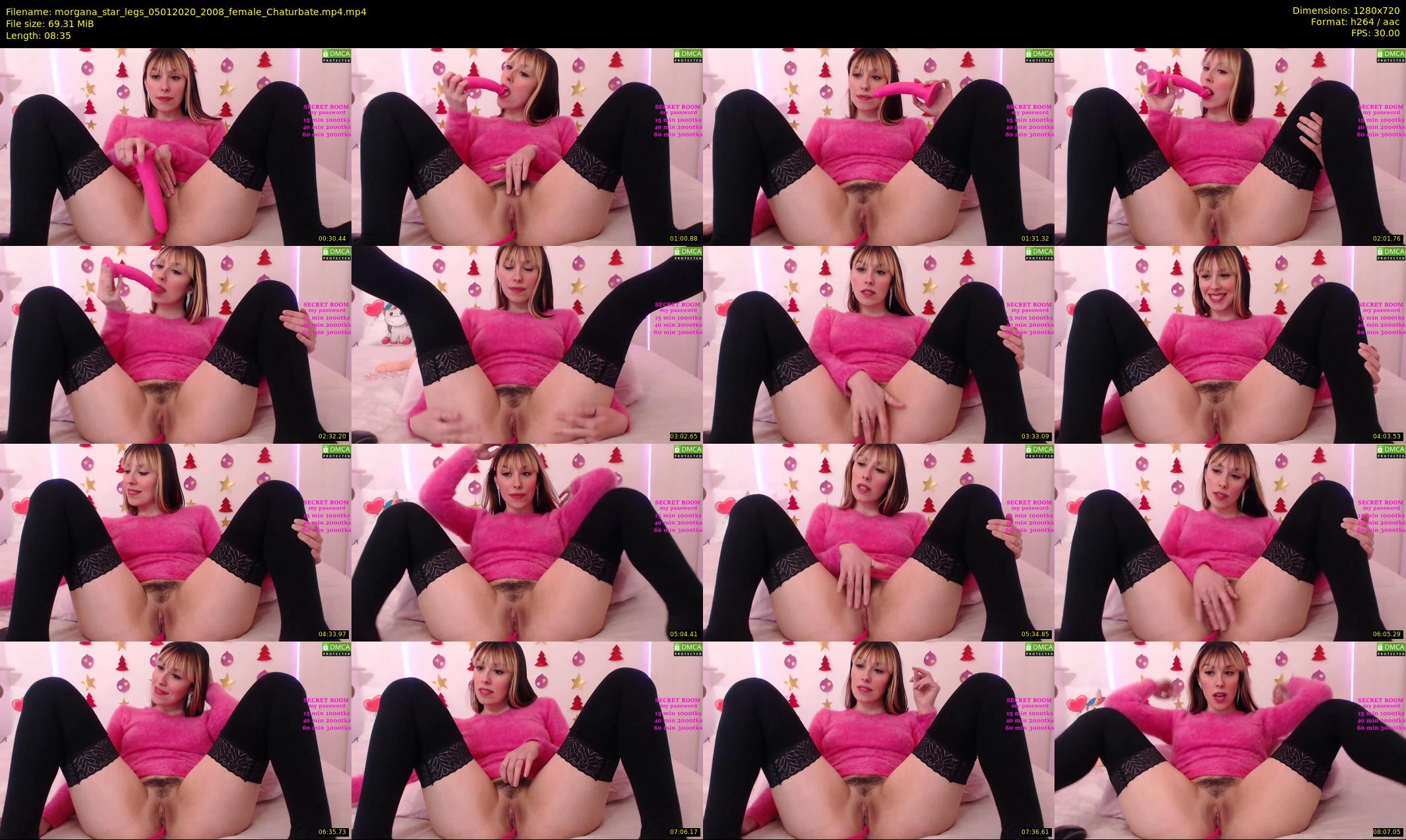morgana_star_legs — 9 minute Chaturbate female cam show recording, 720p, Jan 5, 2020