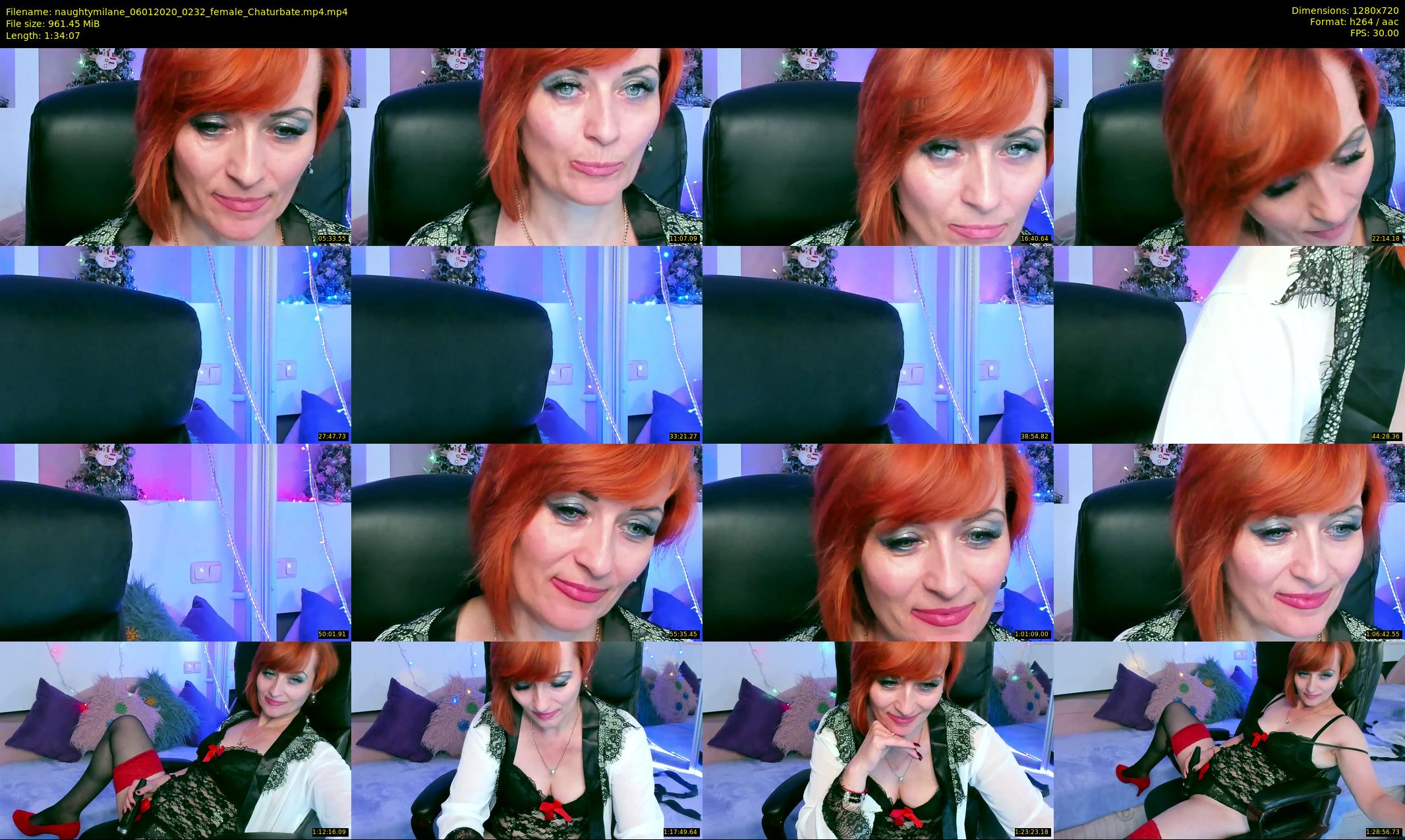naughtymilane — 95 minute Chaturbate female cam show recording, 720p, Jan 6, 2020