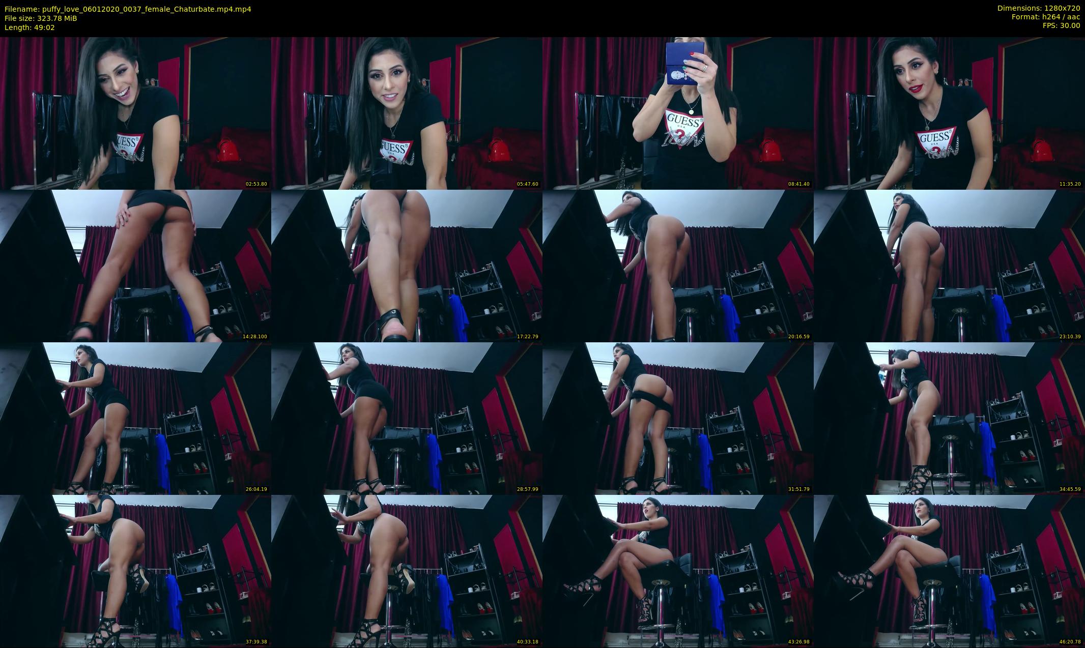 puffy_love — 50 minute Chaturbate female cam show recording, 720p, Jan 6, 2020
