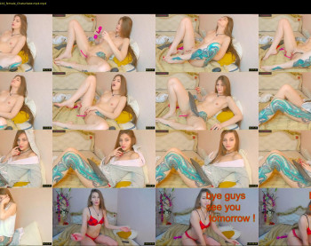 queenafina — 75 minute Chaturbate female cam show recording, 720p, Jan 5, 2020