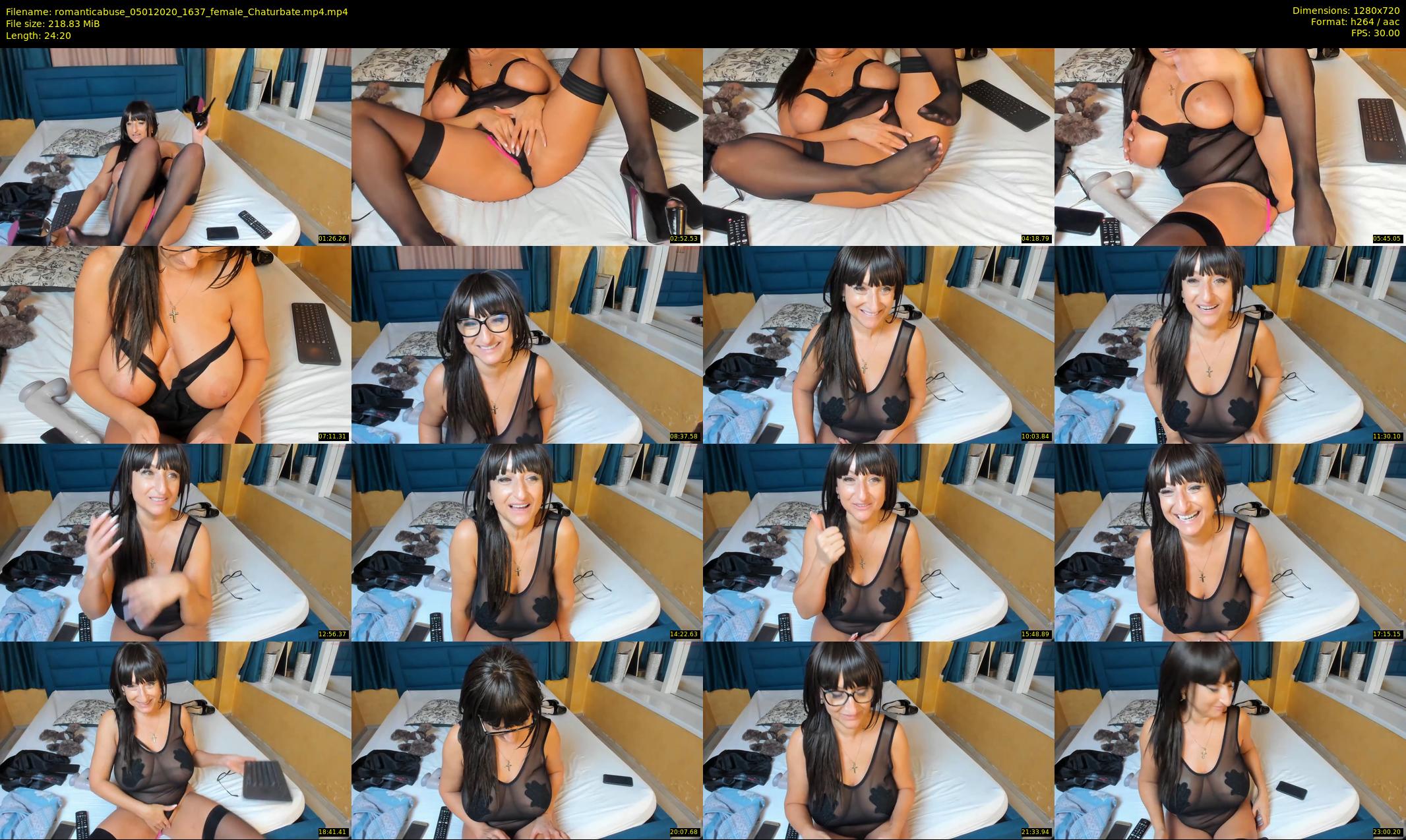 romanticabuse — 25 minute Chaturbate female cam show recording, 720p, Jan 5, 2020