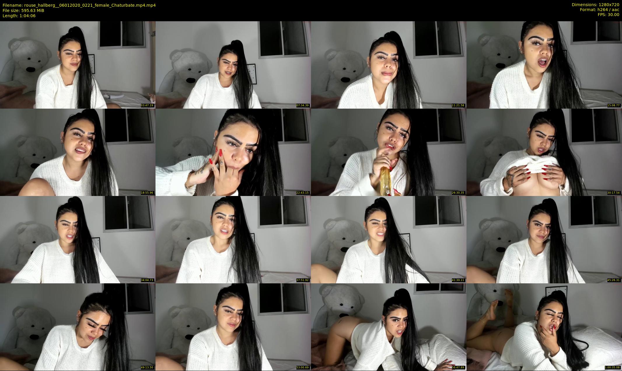 rouse_hallberg_ — 65 minute Chaturbate female cam show recording, 720p, Jan 6, 2020