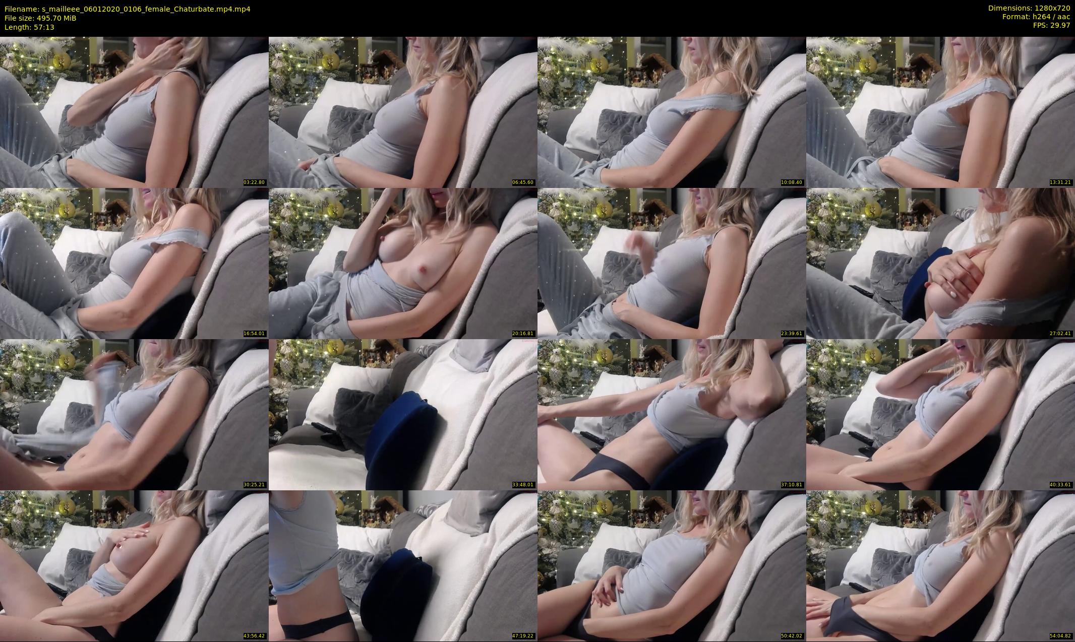 s_mailleee — 58 minute Chaturbate female cam show recording, 720p, Jan 6, 2020