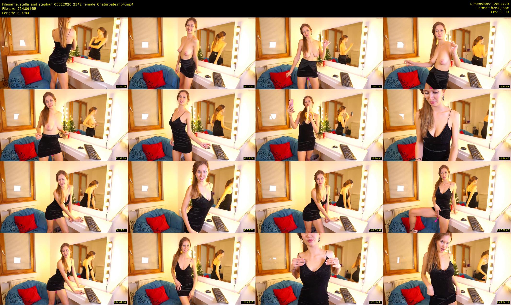 stella_and_stephan — 95 minute Chaturbate couple cam show recording, 720p, Jan 5, 2020
