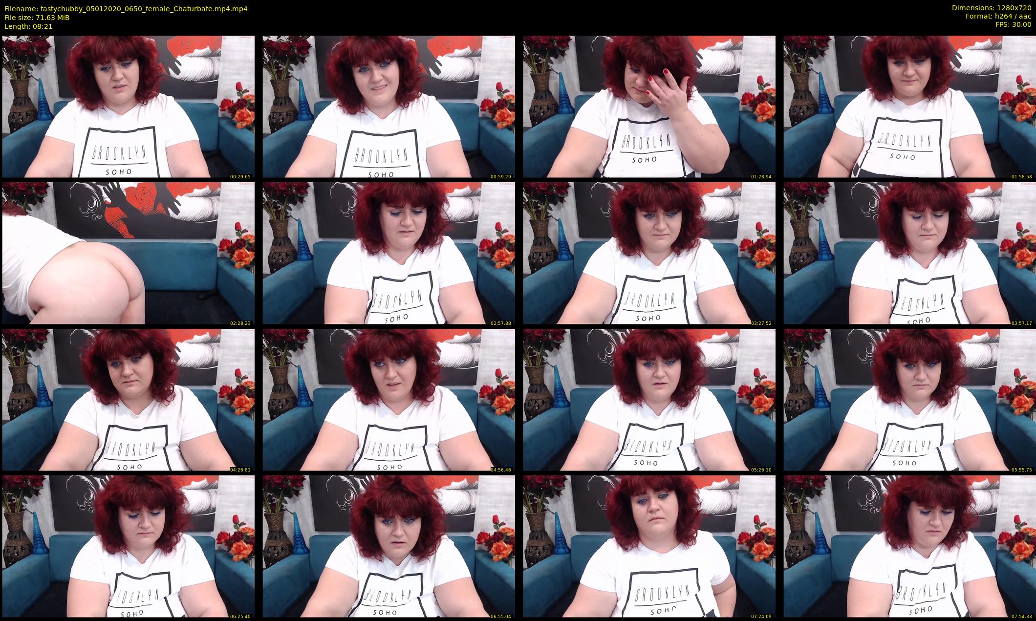 tastychubby — 9 minute Chaturbate female cam show recording, 720p, Jan 5, 2020